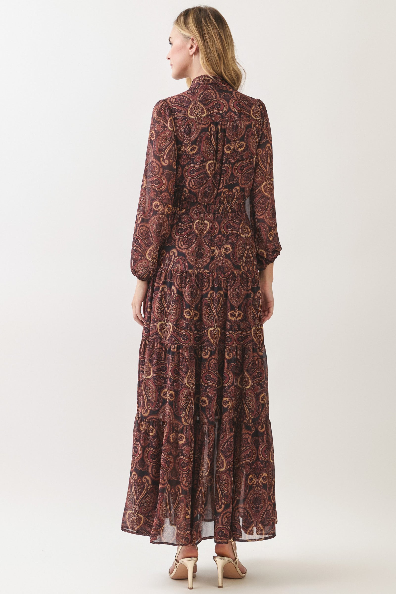 Juliette Long Sleeve Maxi Dress