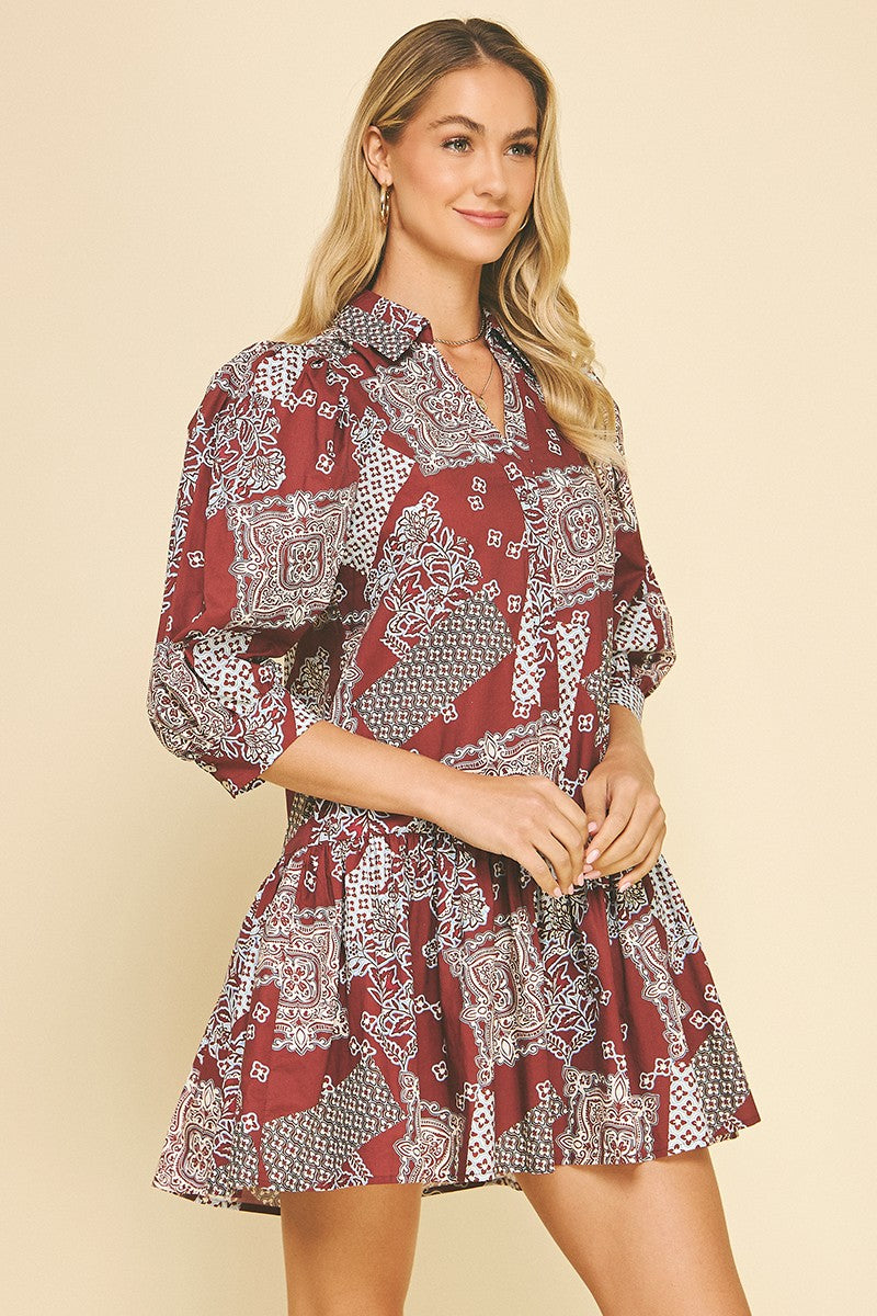 Tess Tiered Mini Dress