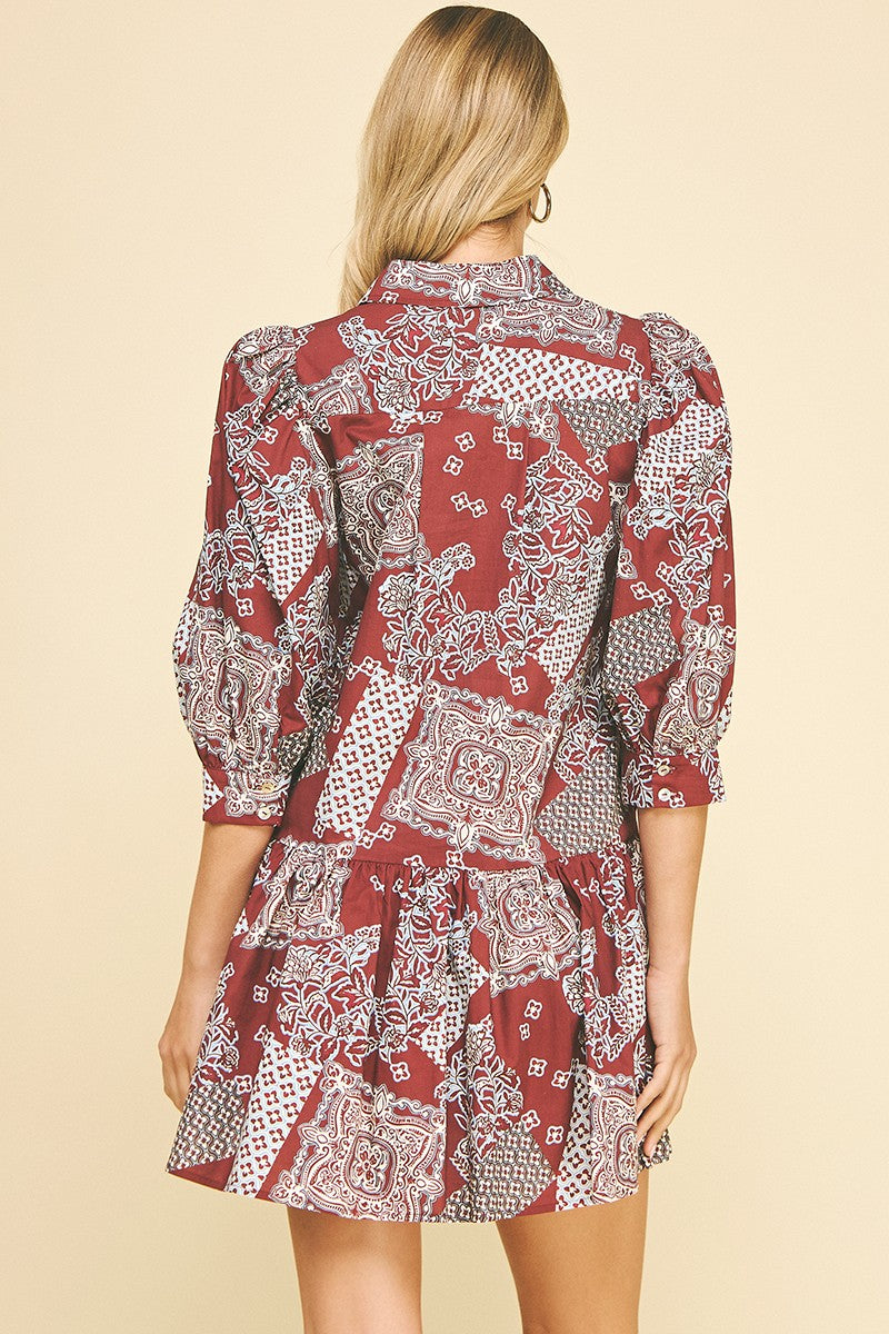 Tess Tiered Mini Dress