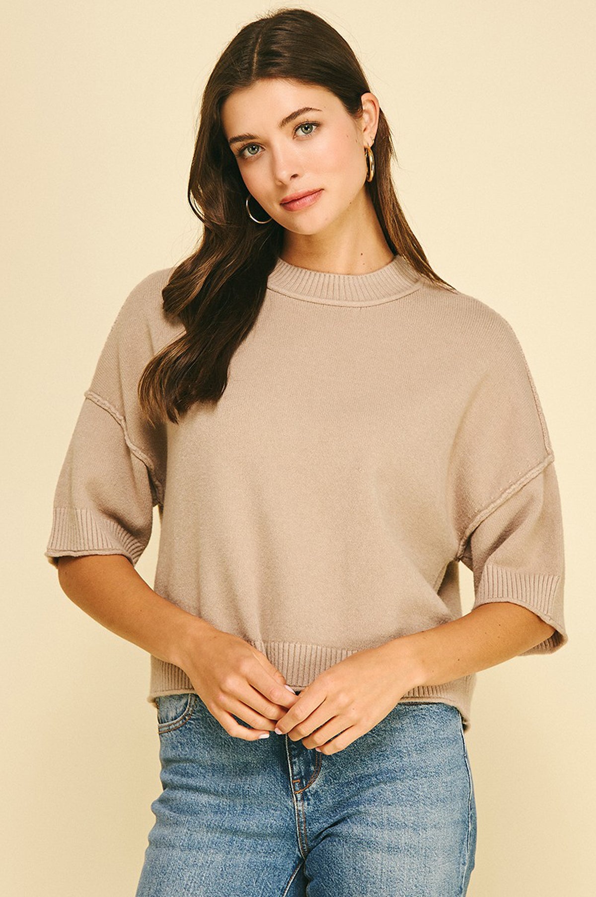 Clara Sweater Tee