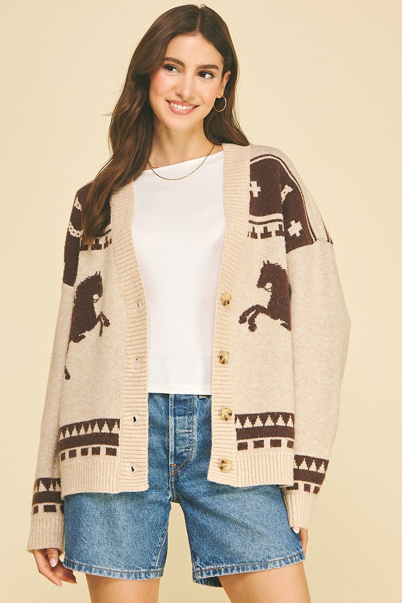 Stevie Western Cardigan