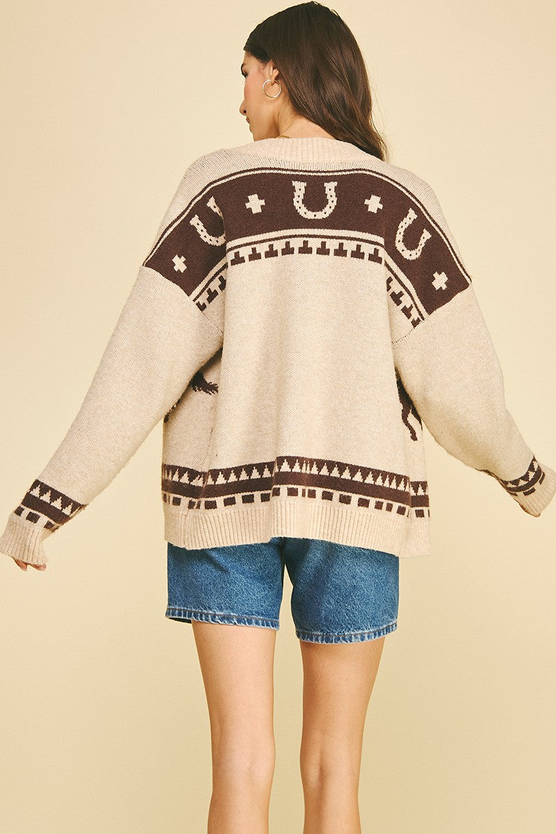 Stevie Western Cardigan