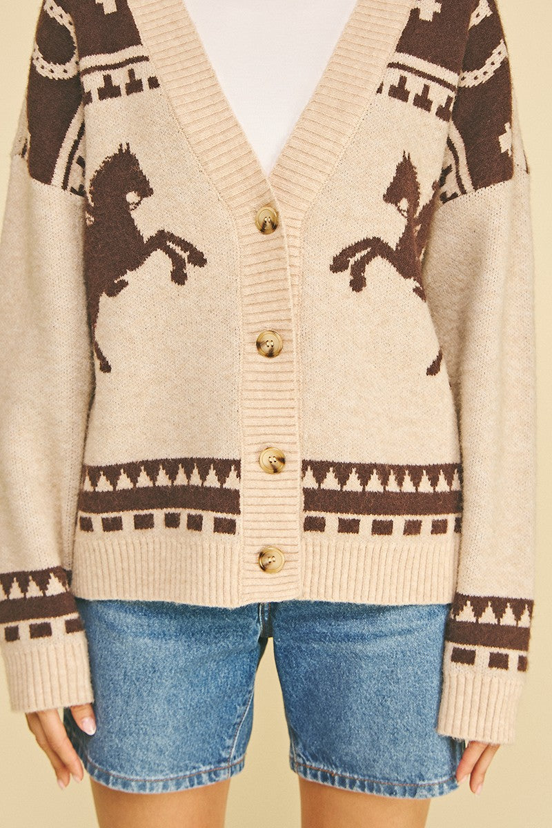 Stevie Western Cardigan