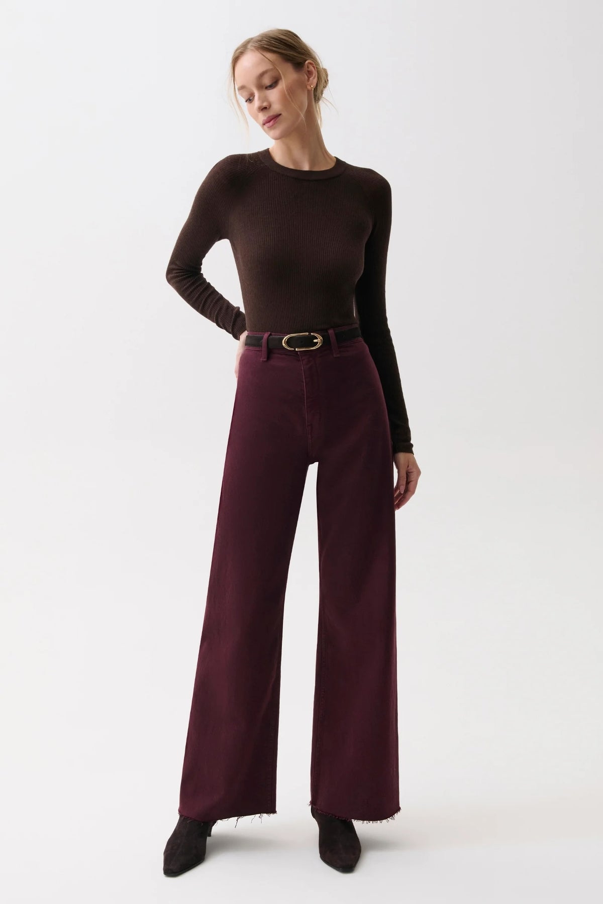 Penny High Rise Wide Leg Jean