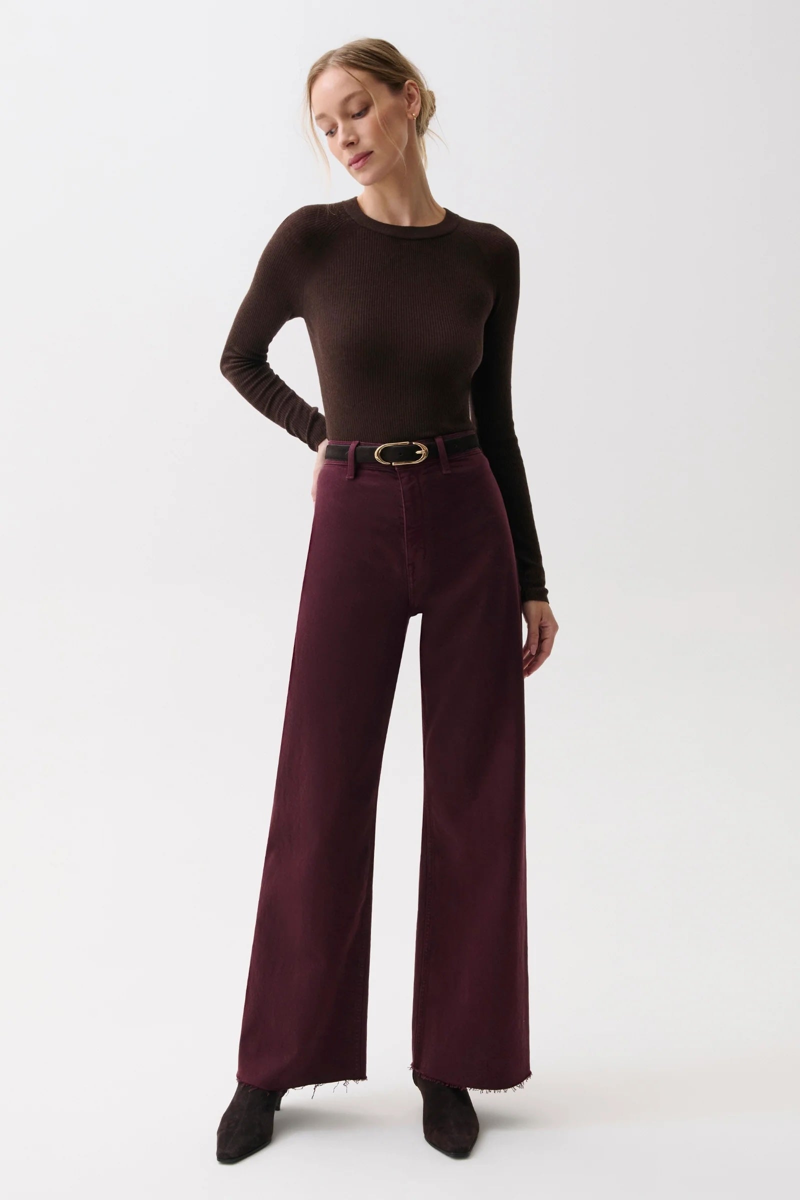Penny High Rise Wide Leg Jean