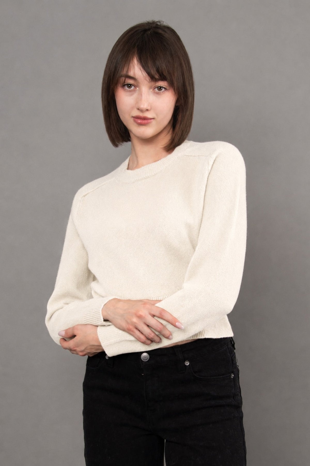 Ainsley Long Sleeve Crewneck Pullover
