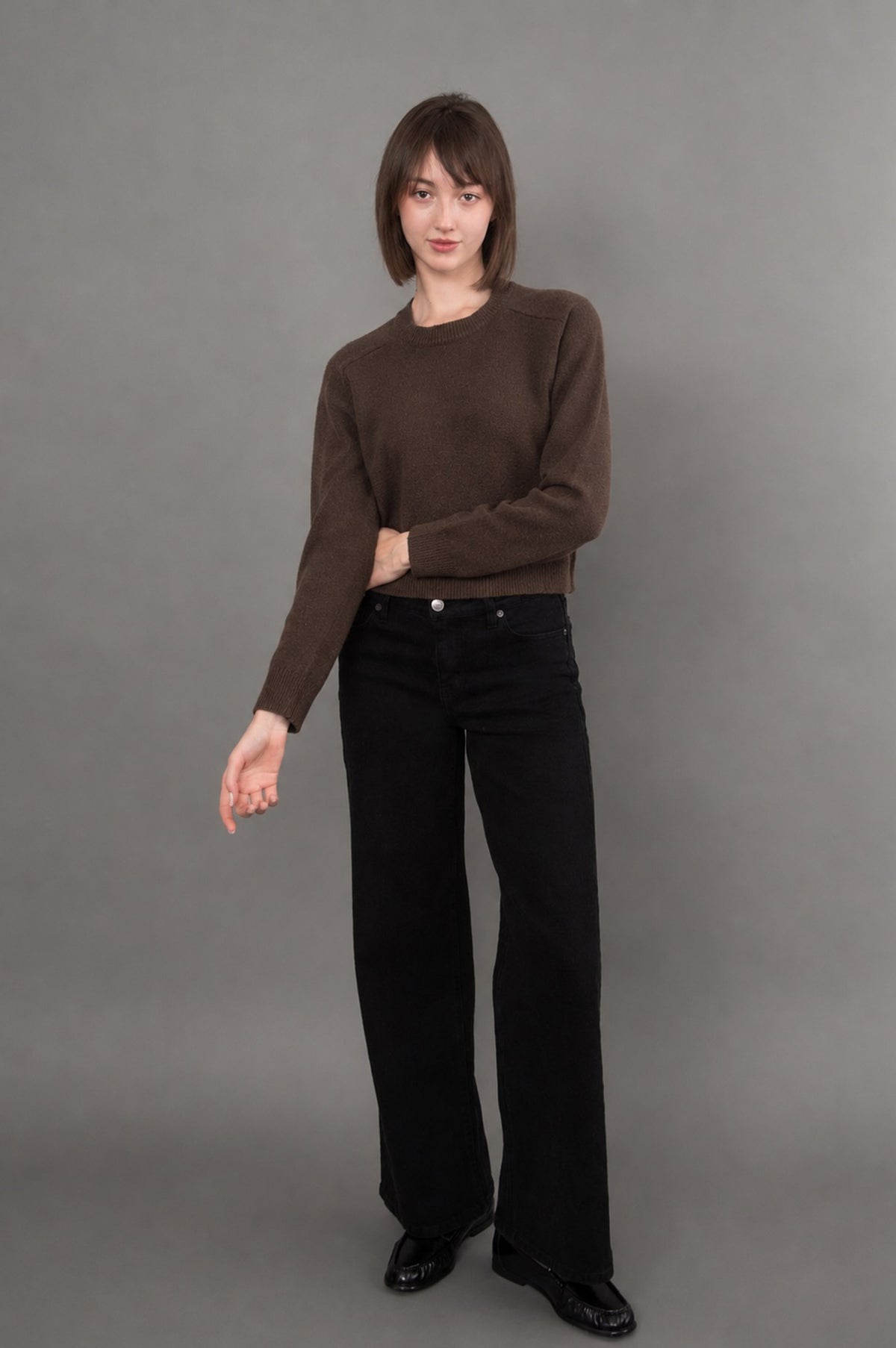 Ainsley Long Sleeve Crewneck Pullover