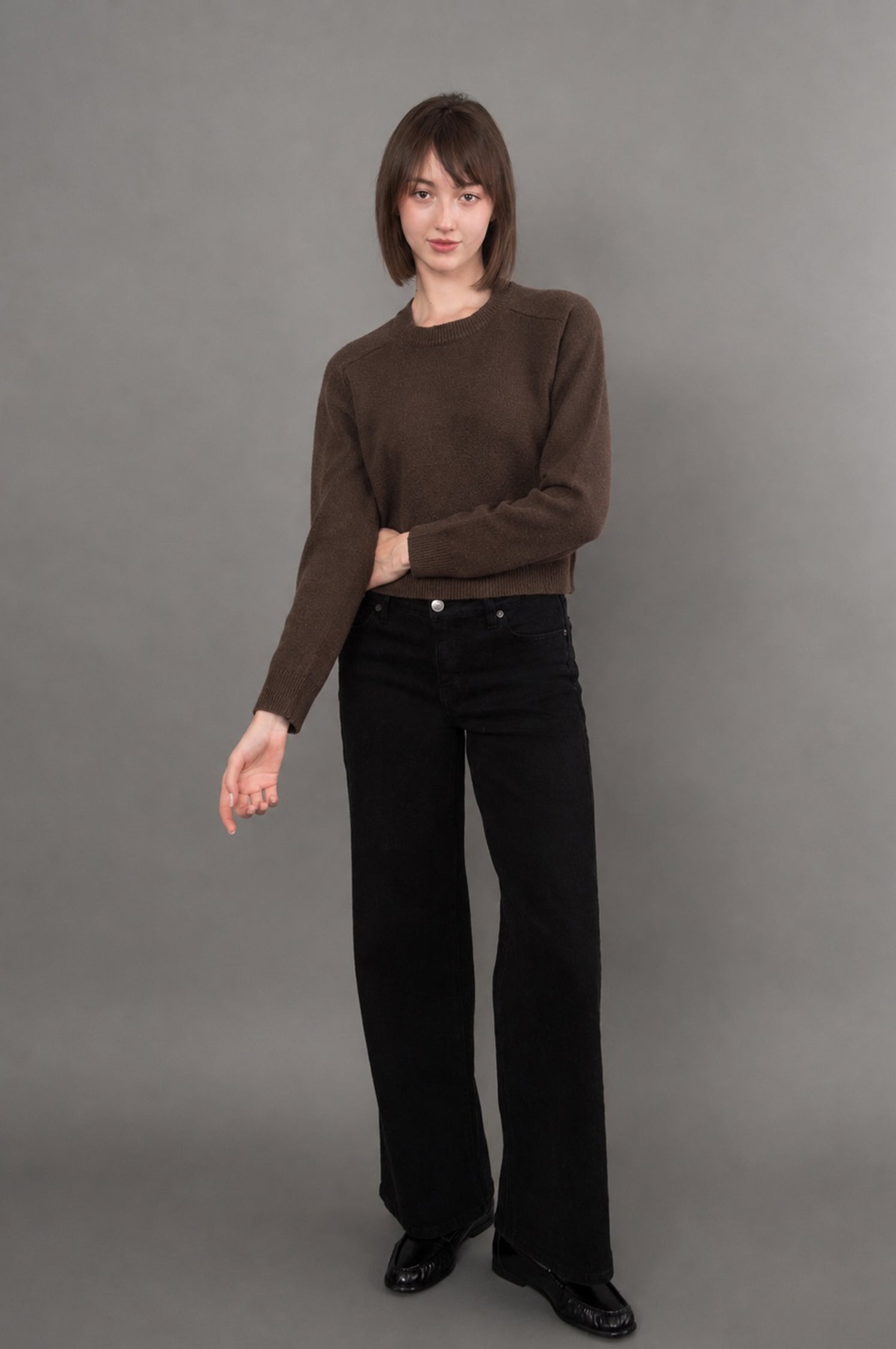 Ainsley Long Sleeve Crewneck Pullover