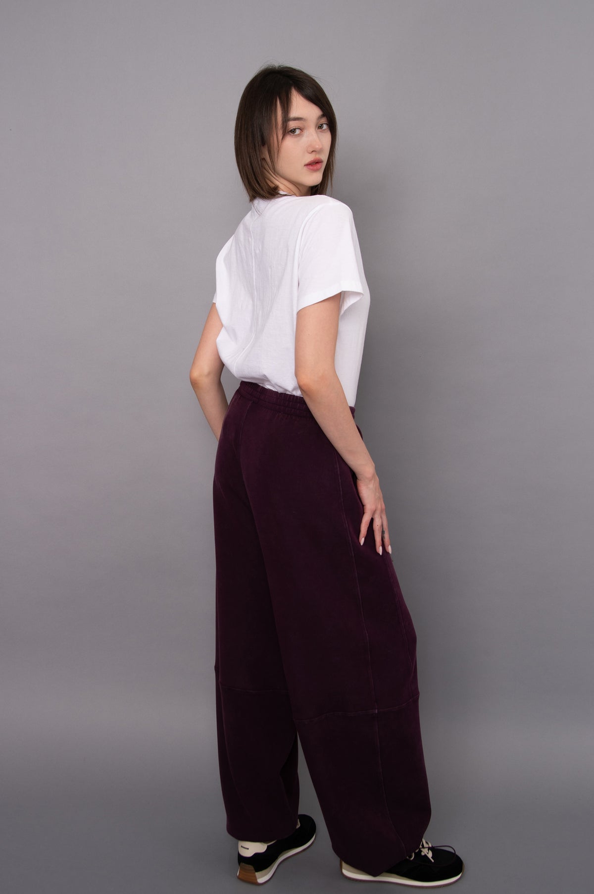 BENTLEY SOFT KNIT BARREL PANT