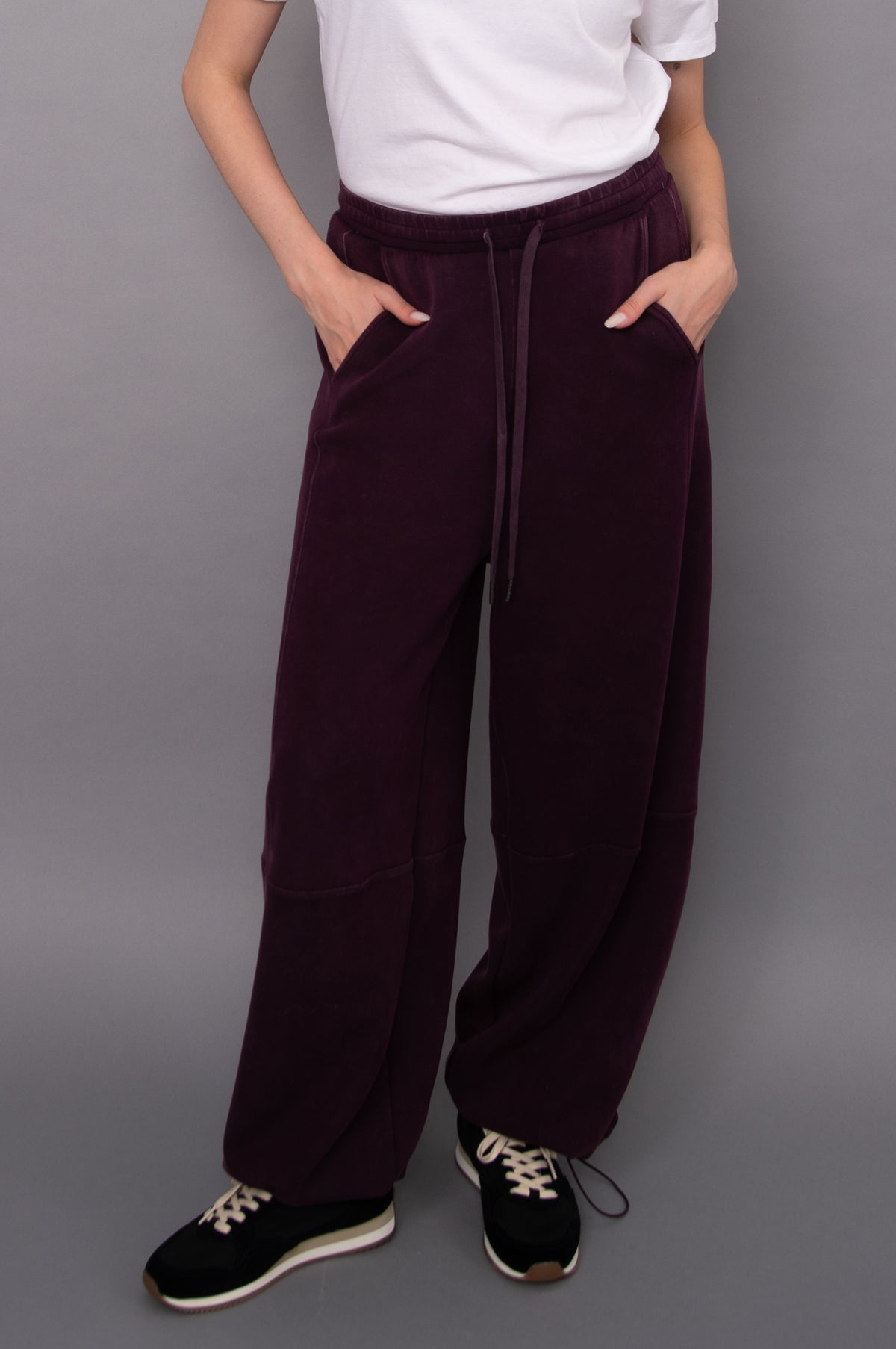 BENTLEY SOFT KNIT BARREL PANT