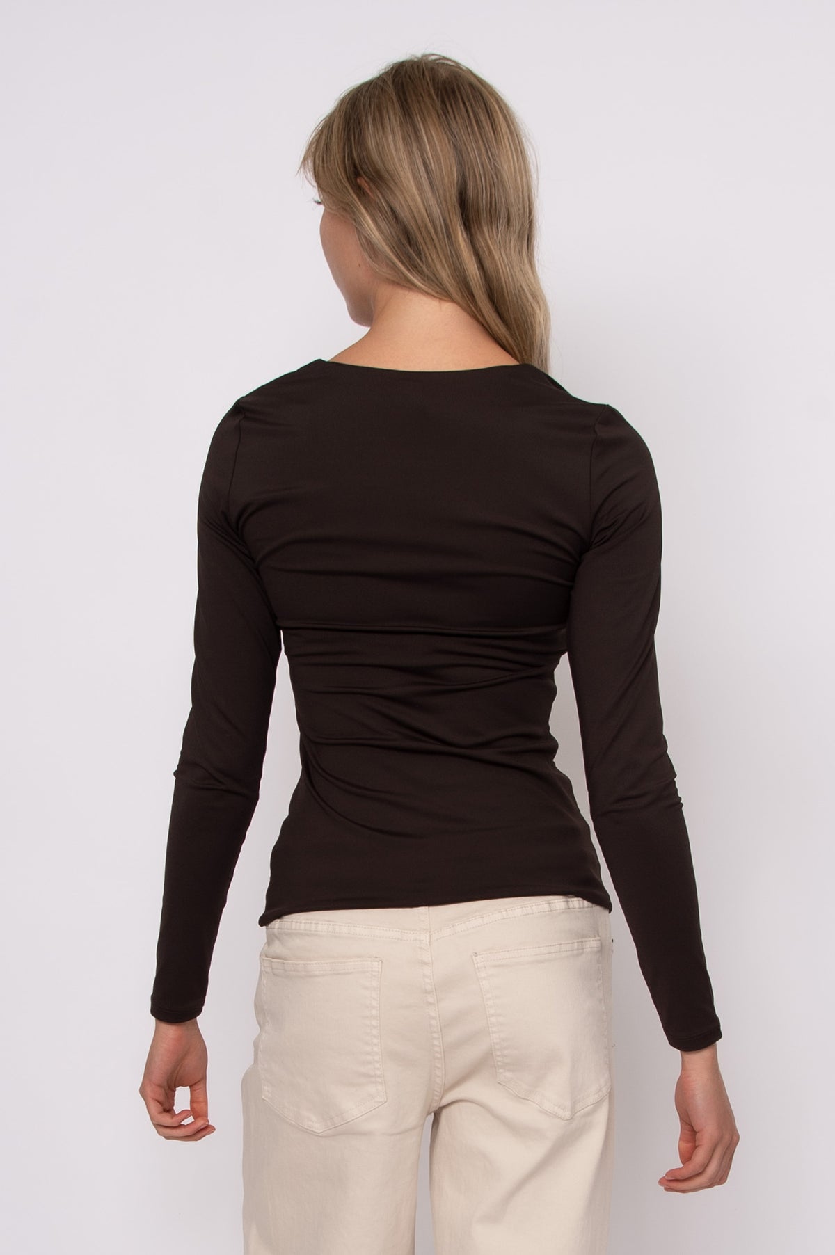 MARIANA SECOND SKIN LS SCOOP TOP