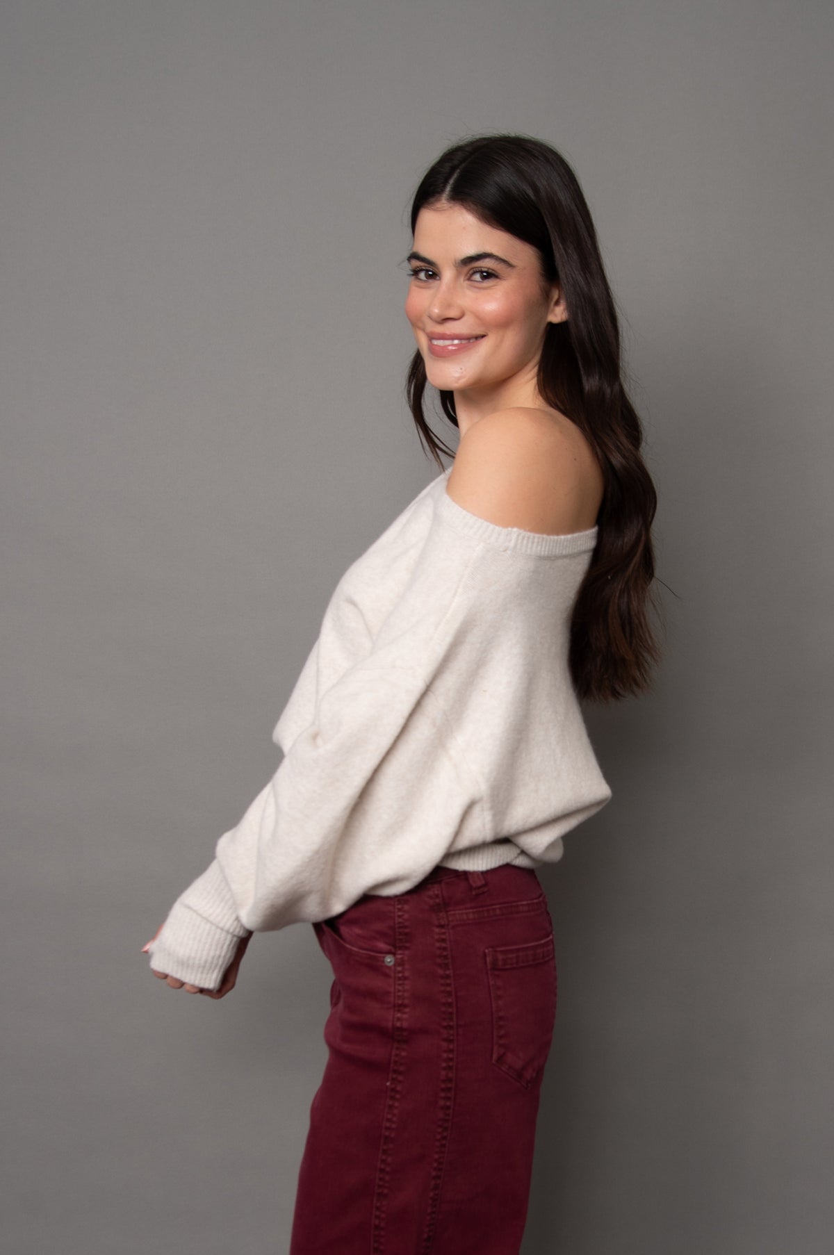 NILAMANI BOATNECK PULLOVER