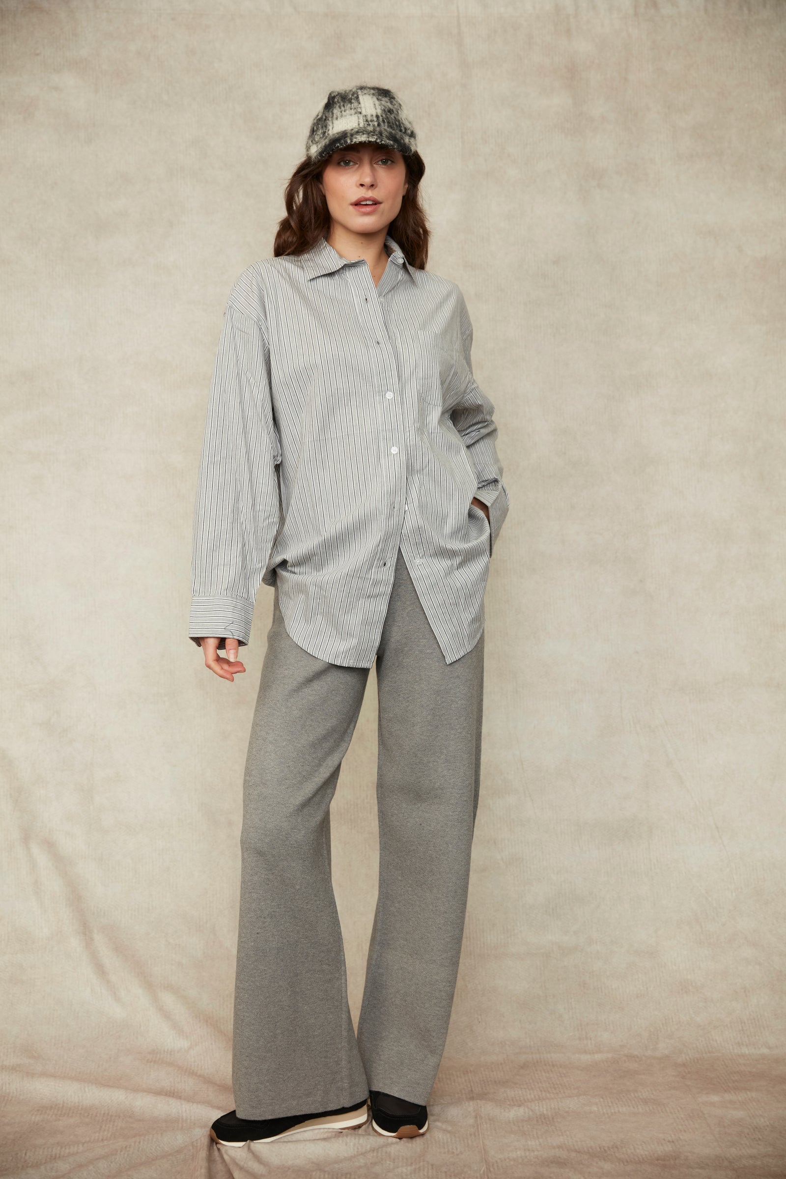 Padme Striped Poplin Shirt