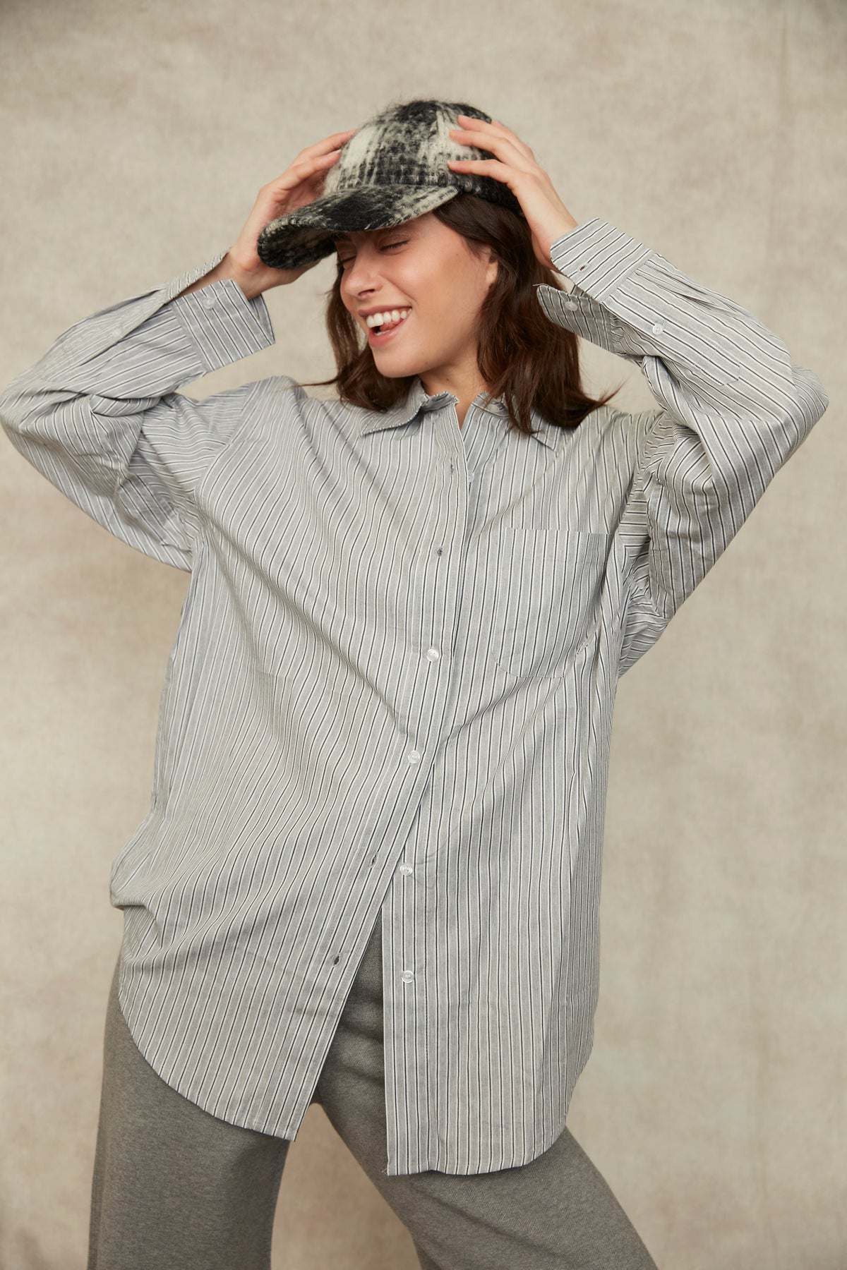 Padme Striped Poplin Shirt