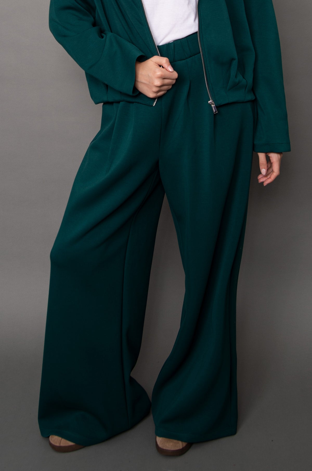 Pascal Soft Knit Wide Leg Pants