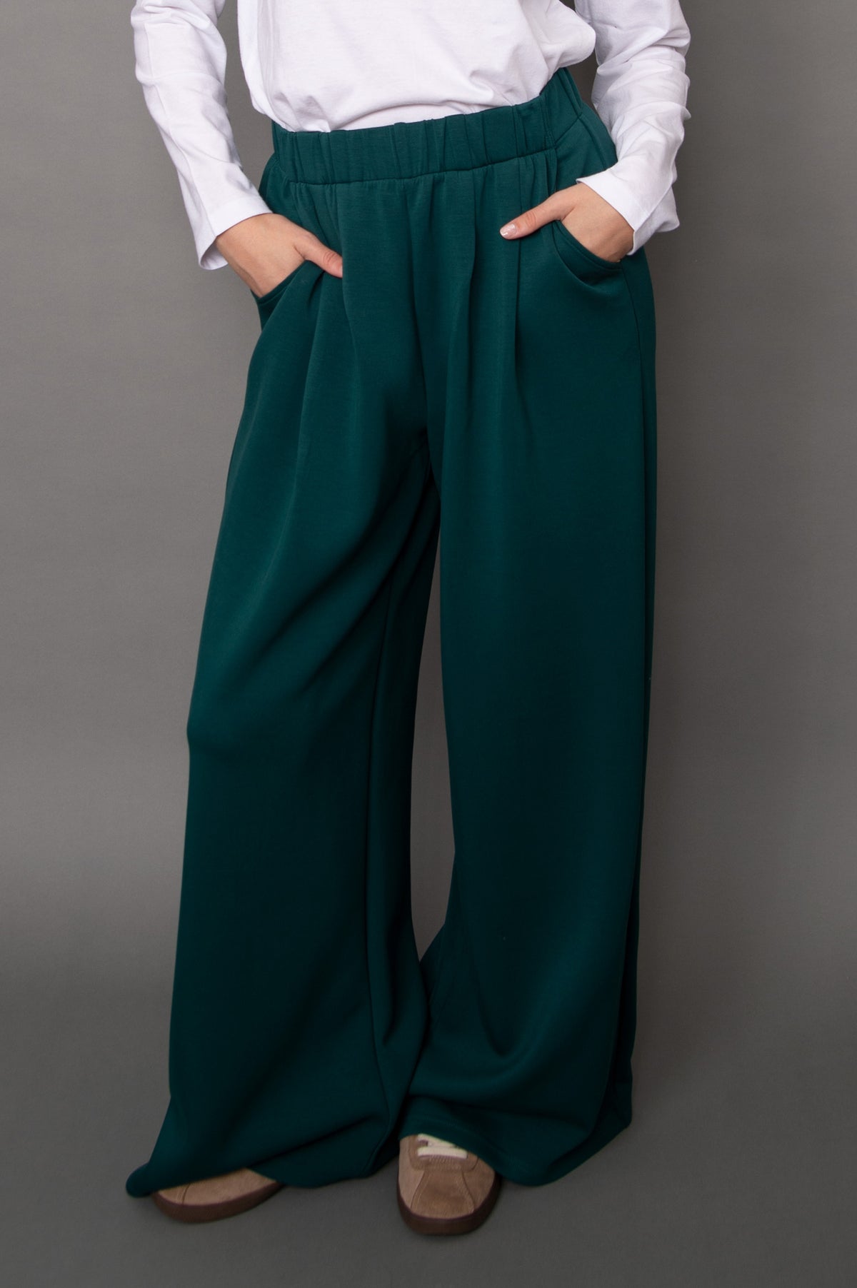 Pascal Soft Knit Wide Leg Pants