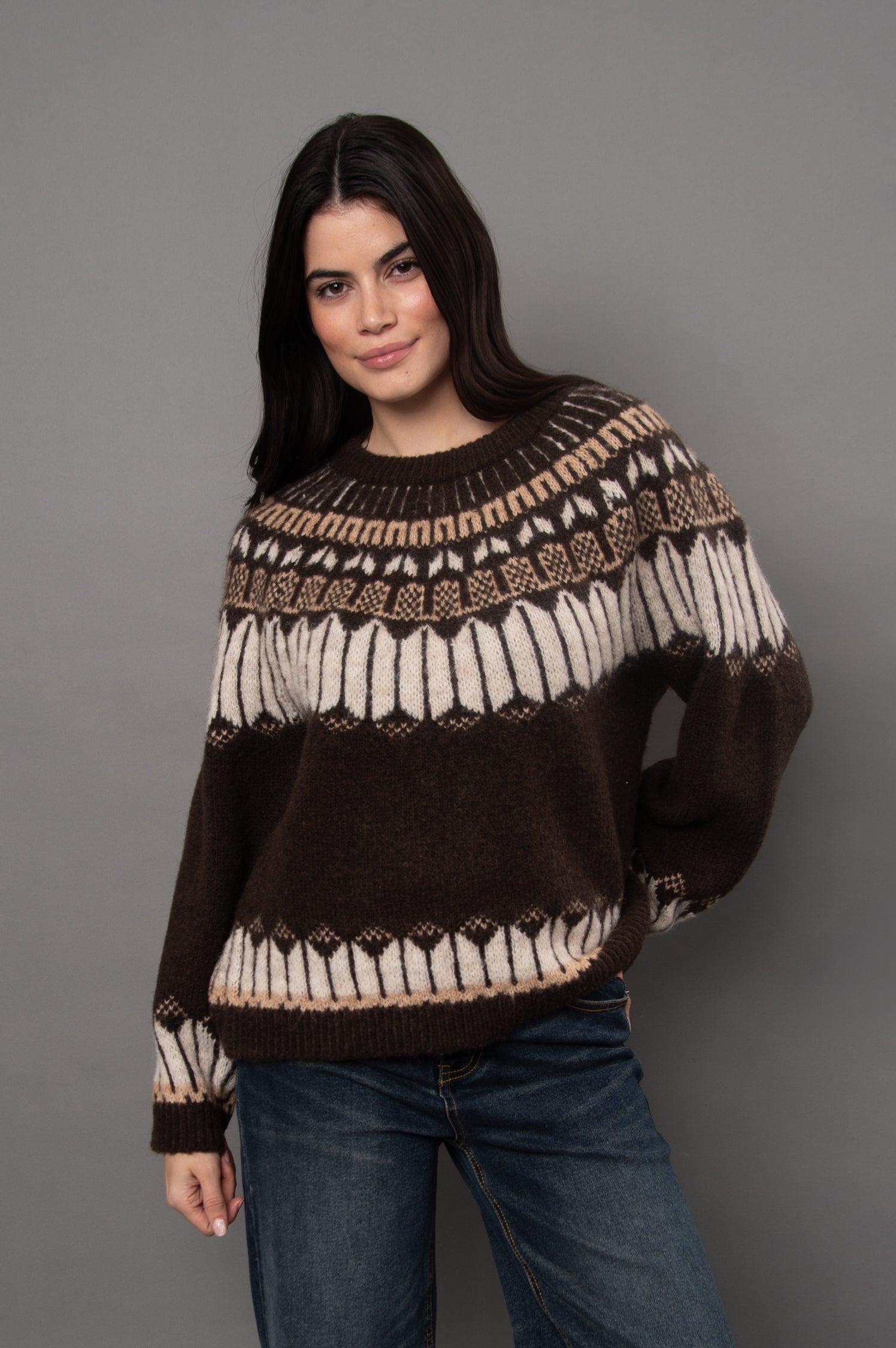 SARAFINA RAGLAN PULLOVER