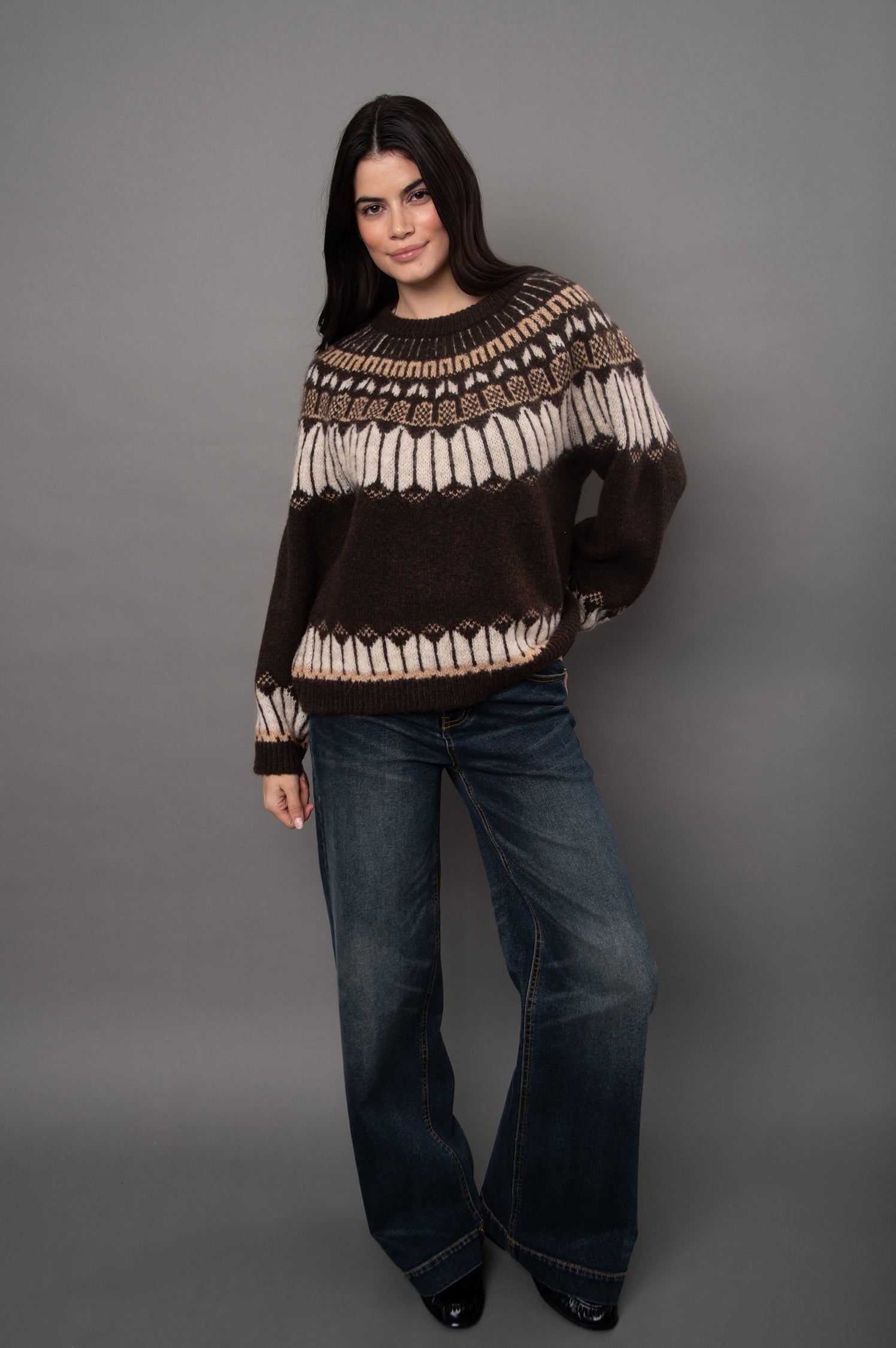 SARAFINA RAGLAN PULLOVER