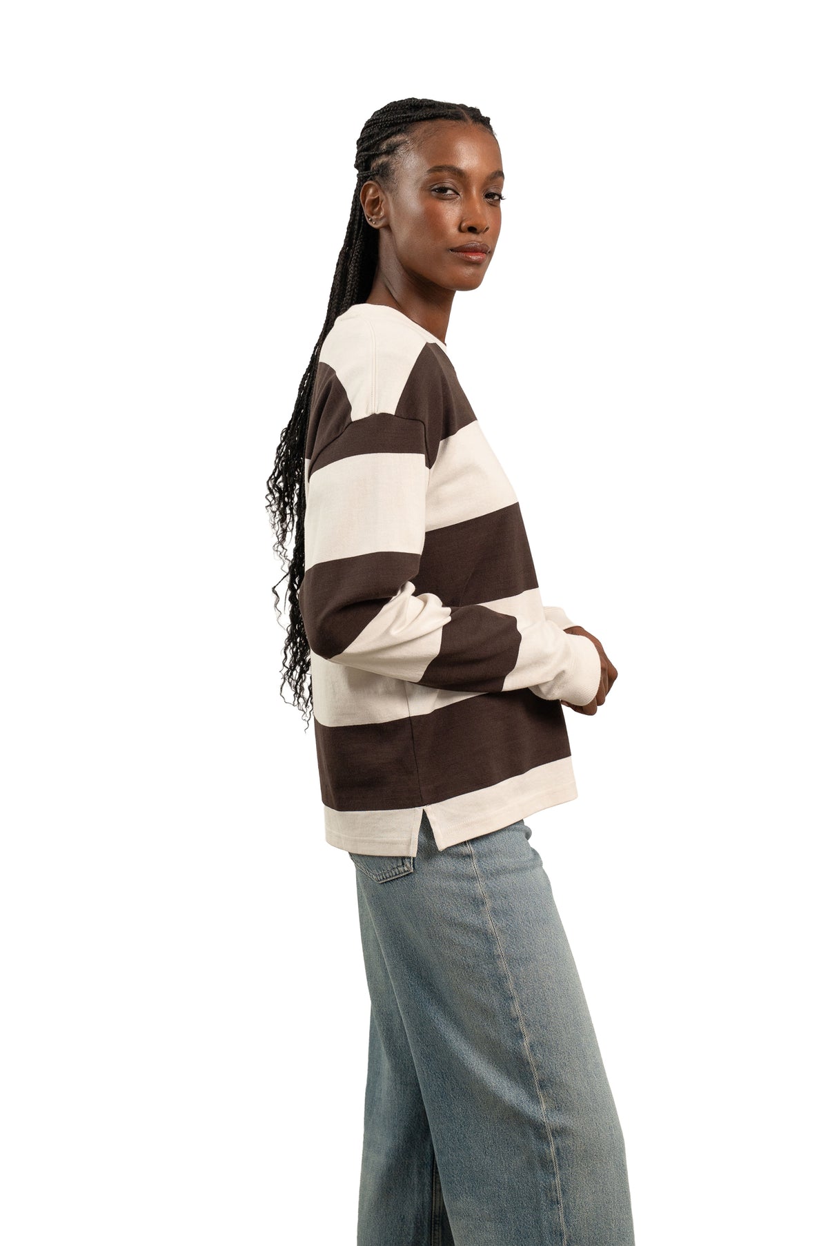 BEEFY STRIPE PULLOVER