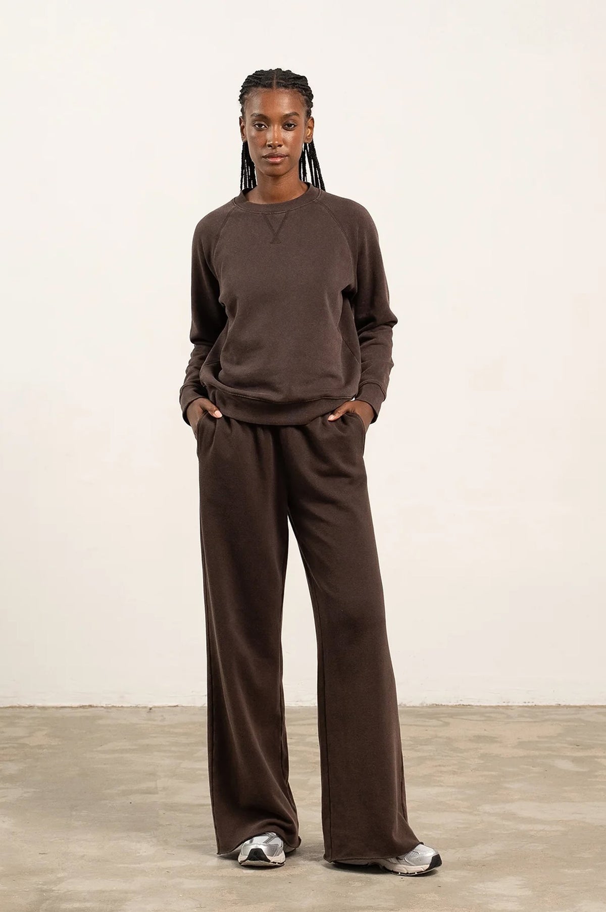 RECYCLED FLEECE SWEATSHIRT