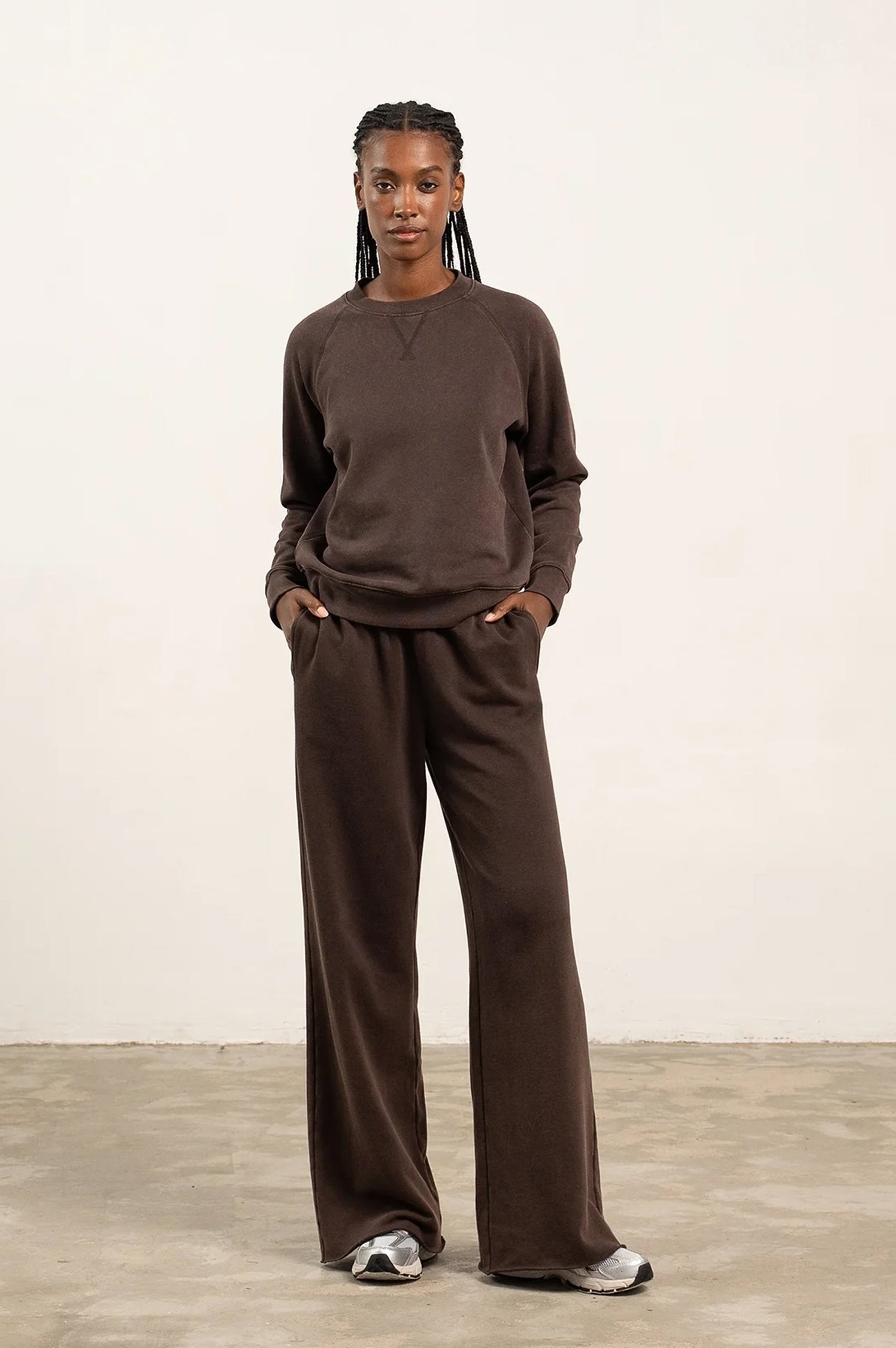 RECYCLED FLEECE SWEATSHIRT