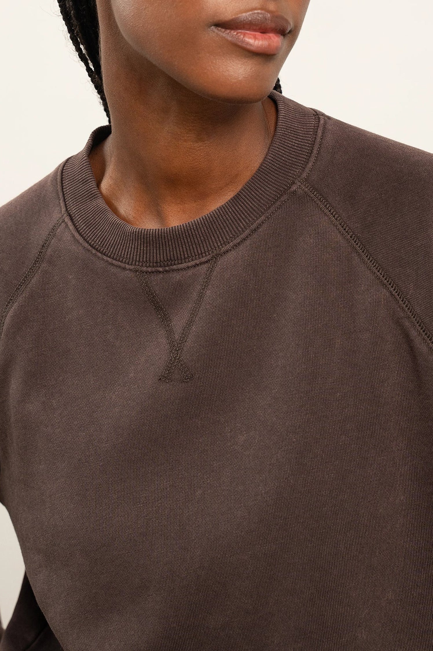 RECYCLED FLEECE SWEATSHIRT
