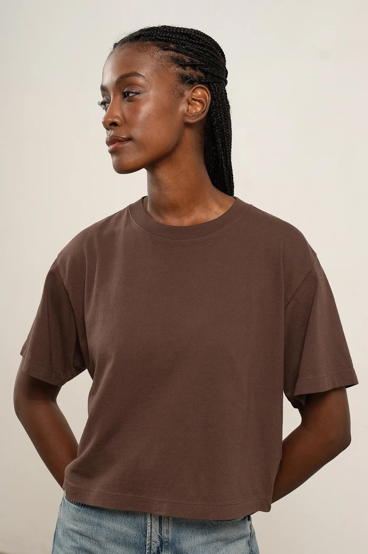 Relaxed Crop Tee