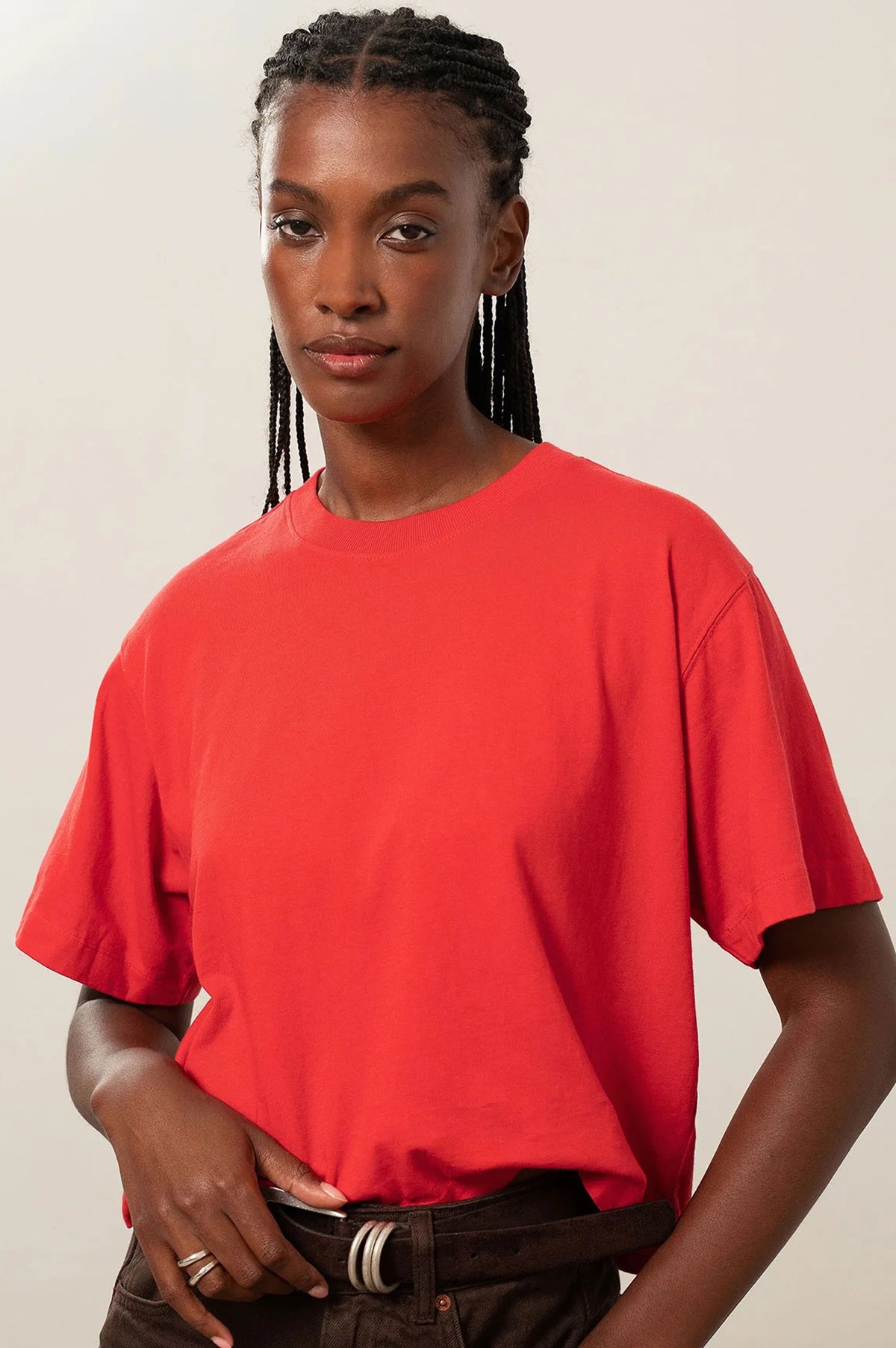 Relaxed Crop Tee