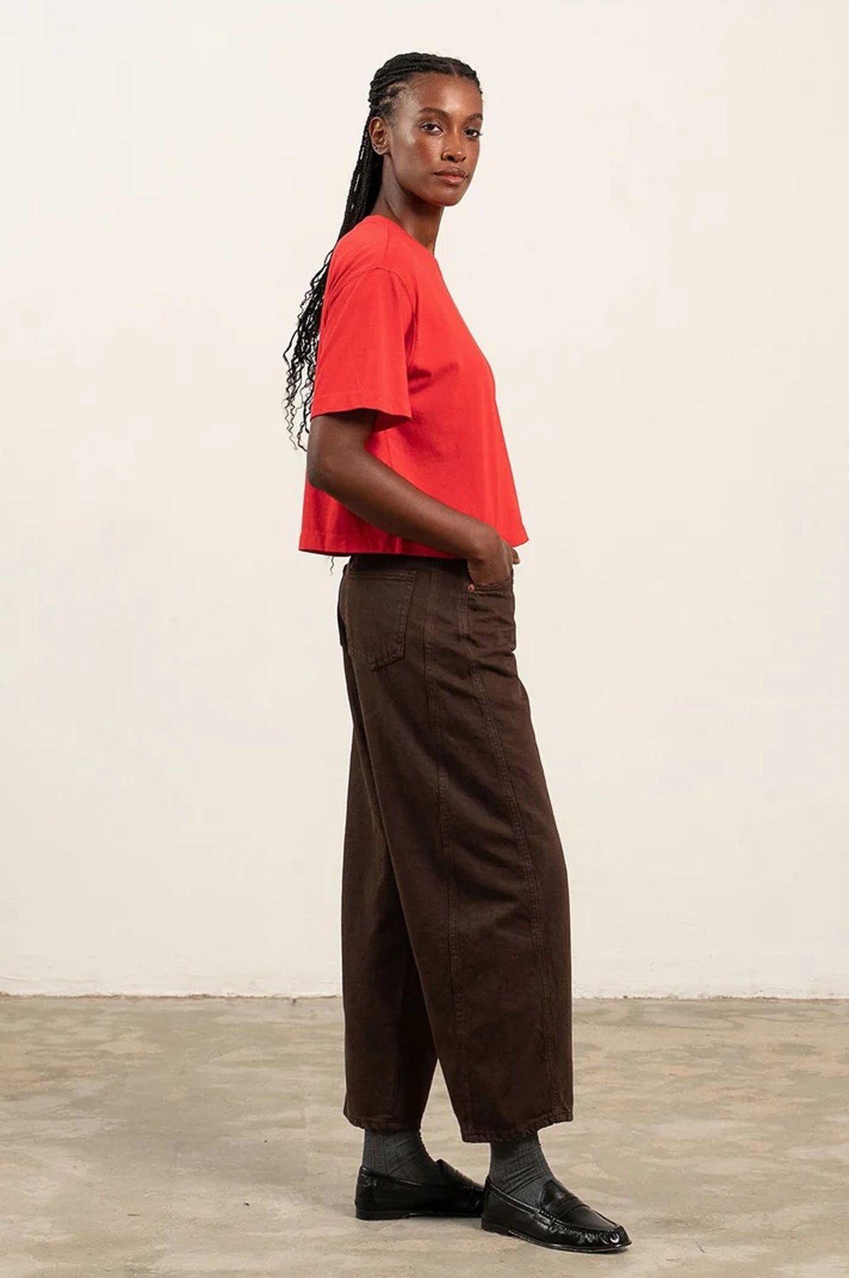 Relaxed Crop Tee