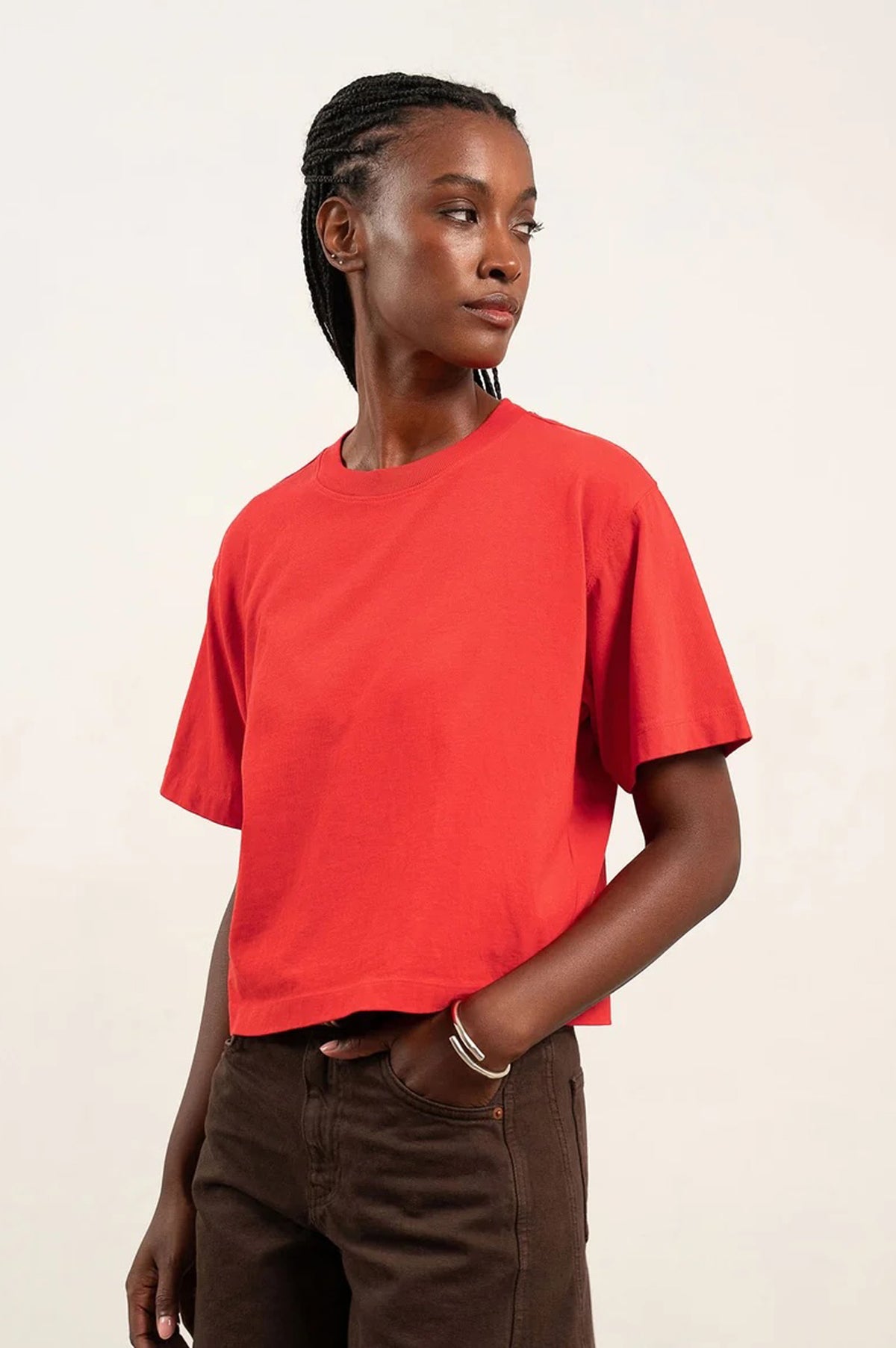 Relaxed Crop Tee