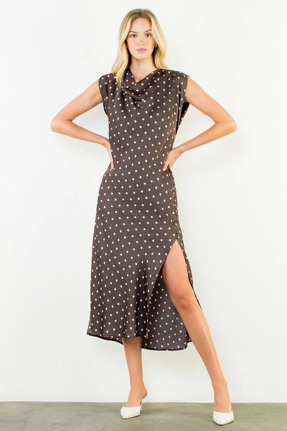 Olivia Polka Dot Dress
