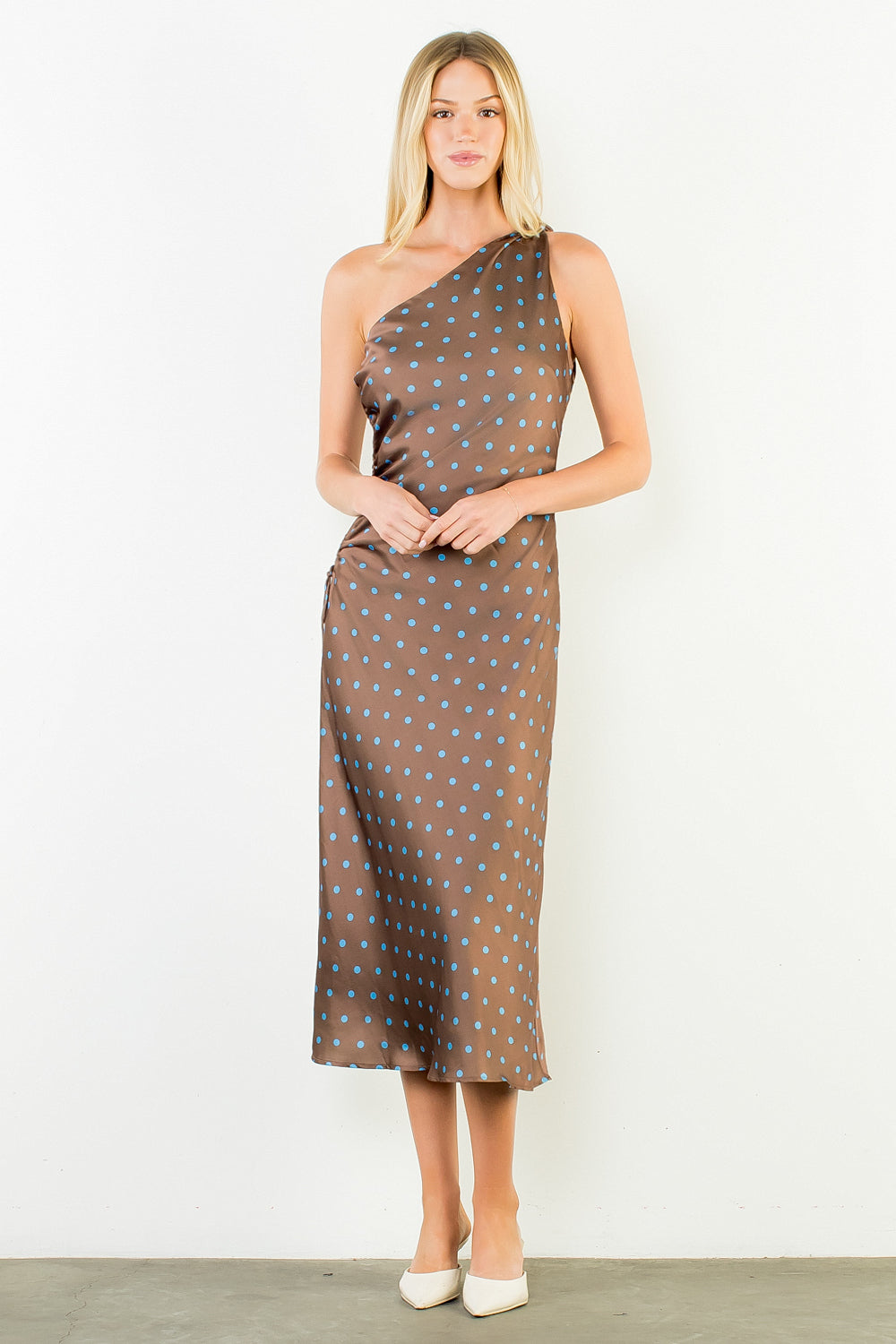 Cleo Polka Dot Midi Dress