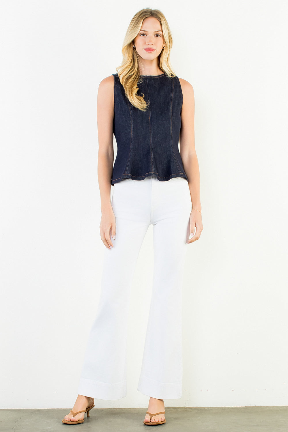 Gia Peplum Top