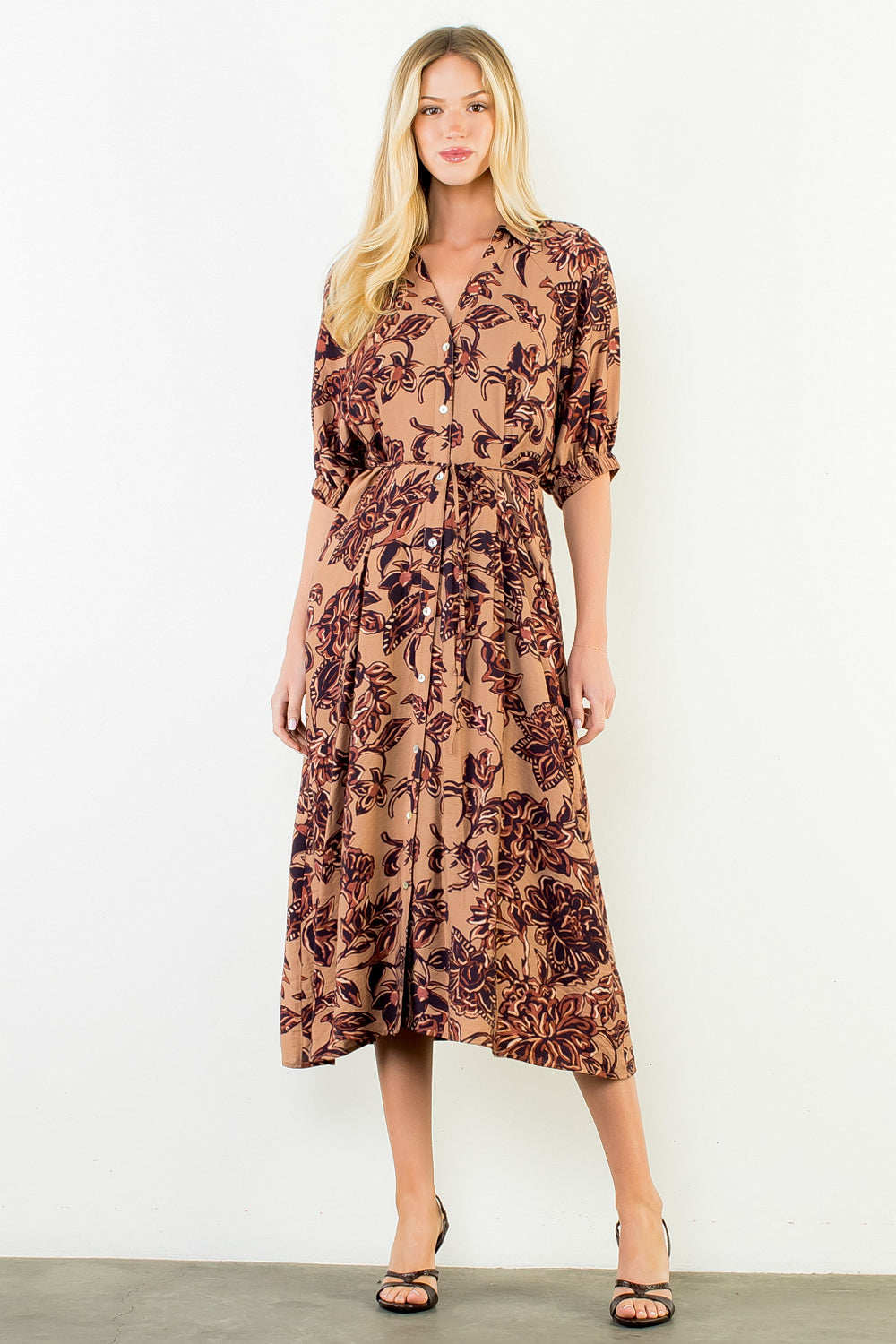 Paloma Paisley Midi Dress