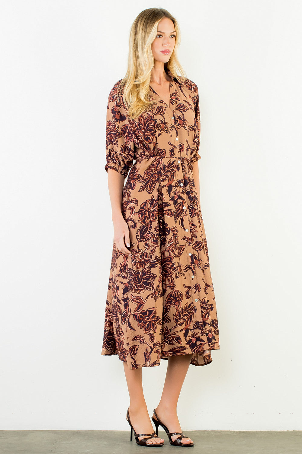 Paloma Paisley Midi Dress