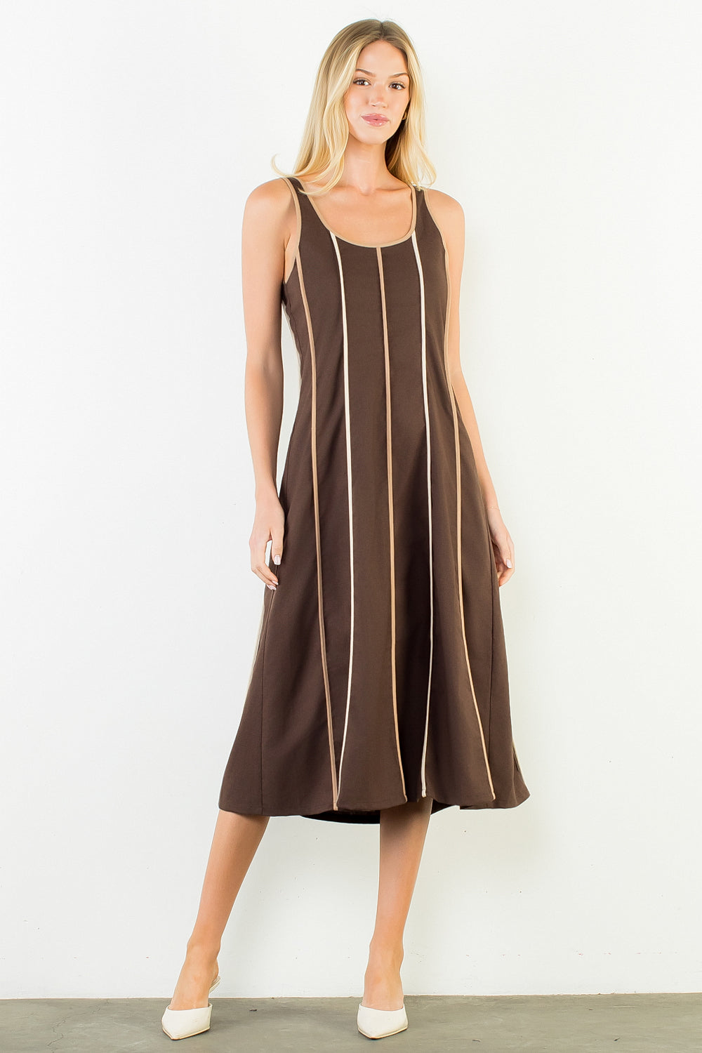 Penelope Striped Dress