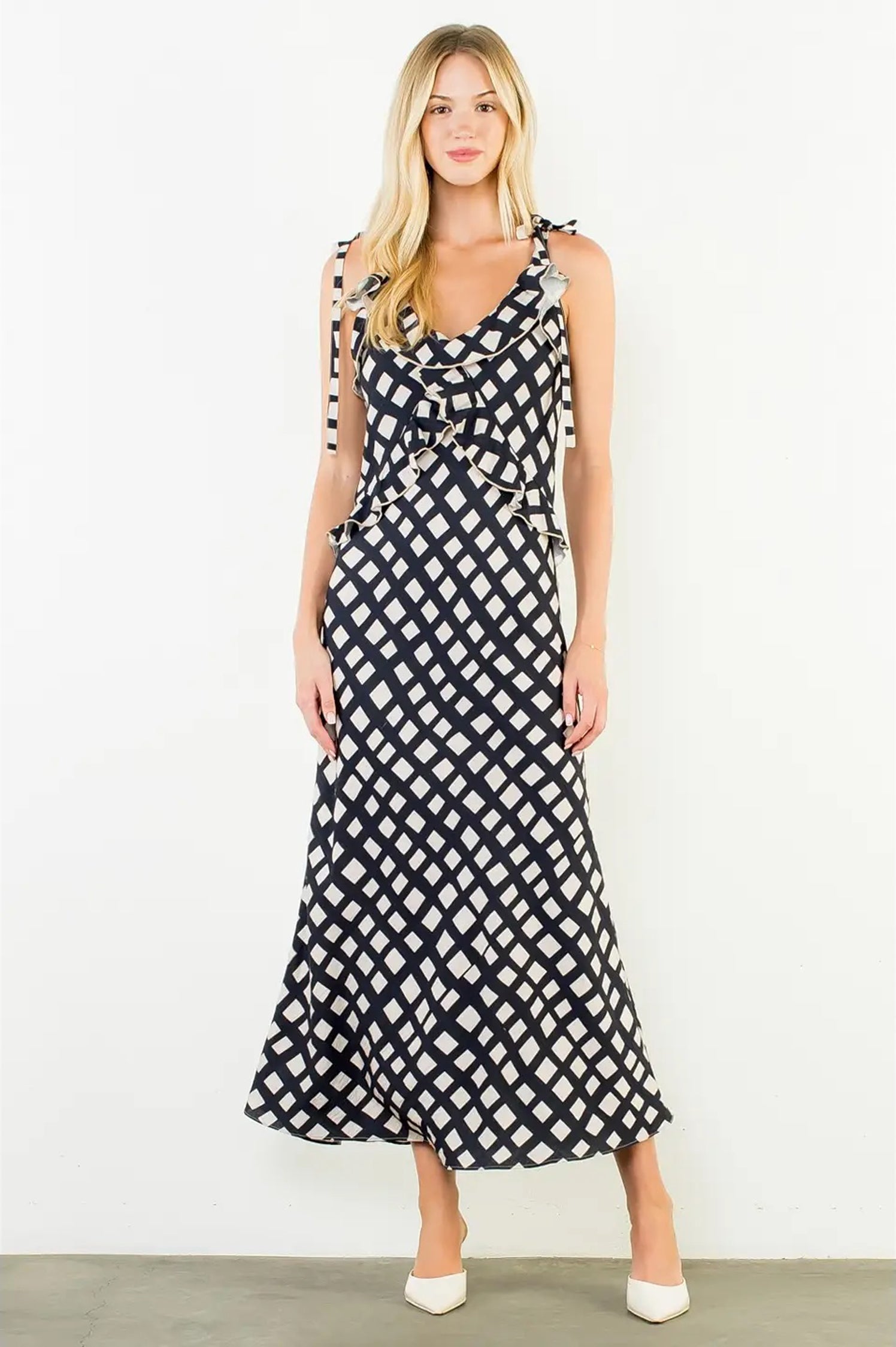 Colette Ruffle Dress