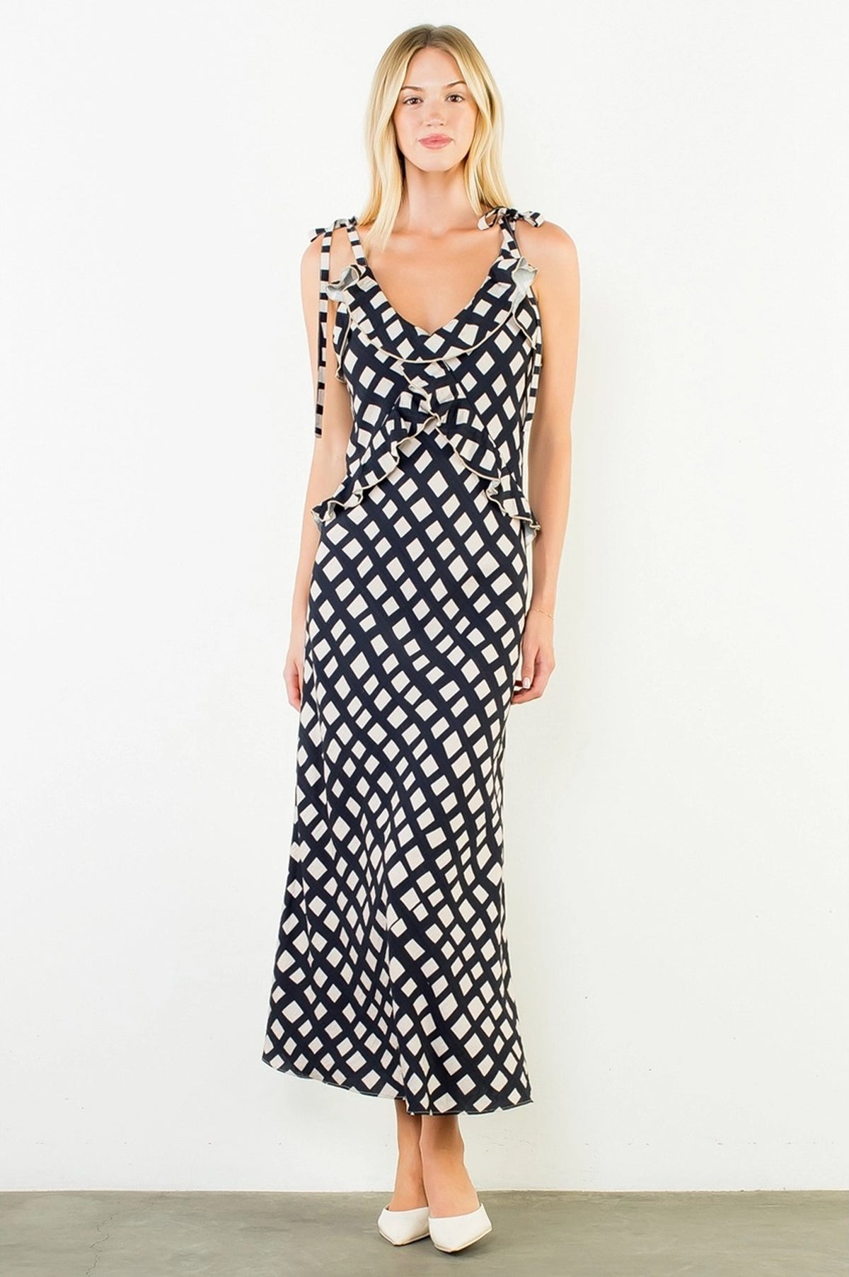 Colette Ruffle Dress