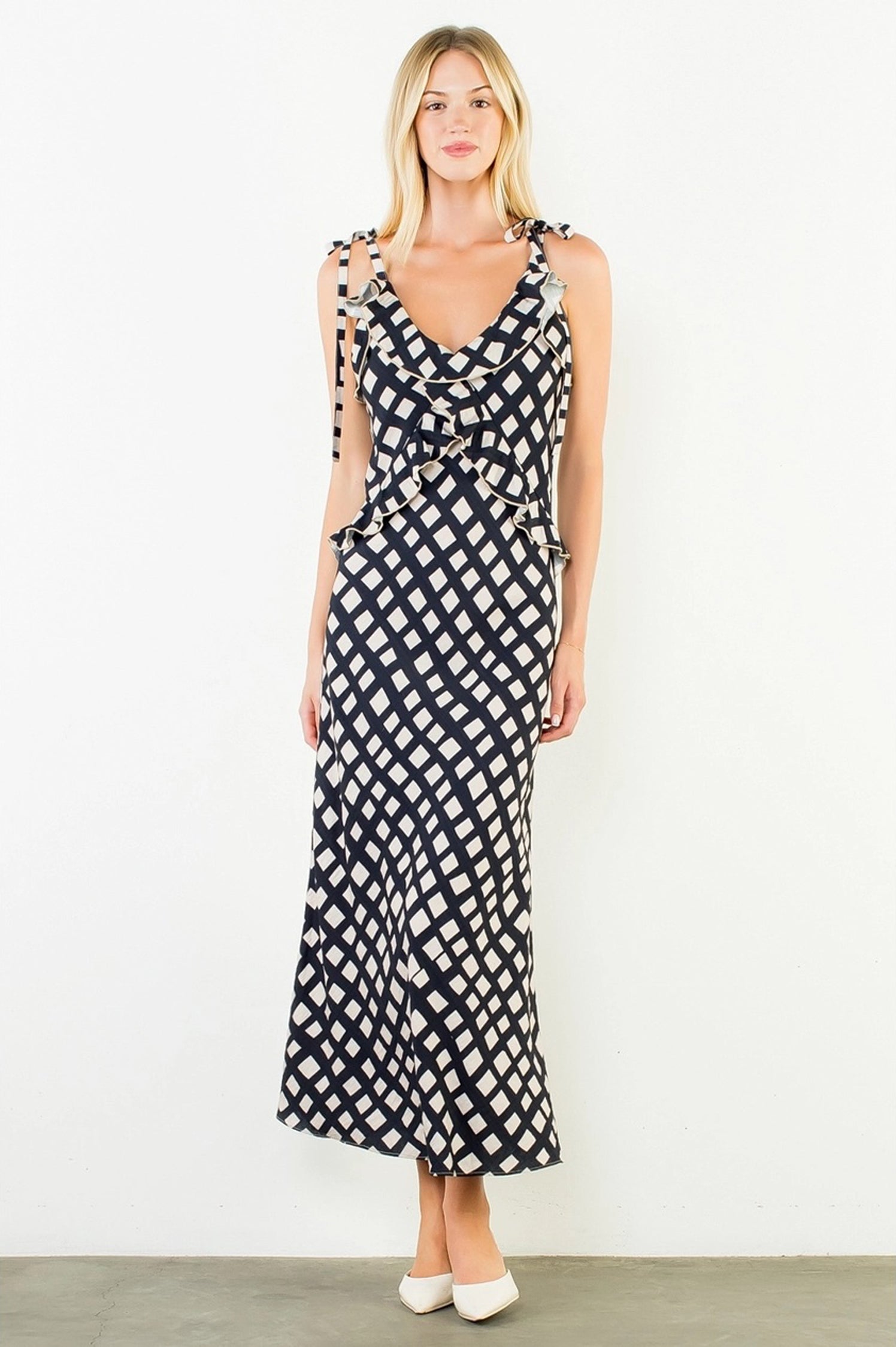 Colette Ruffle Dress