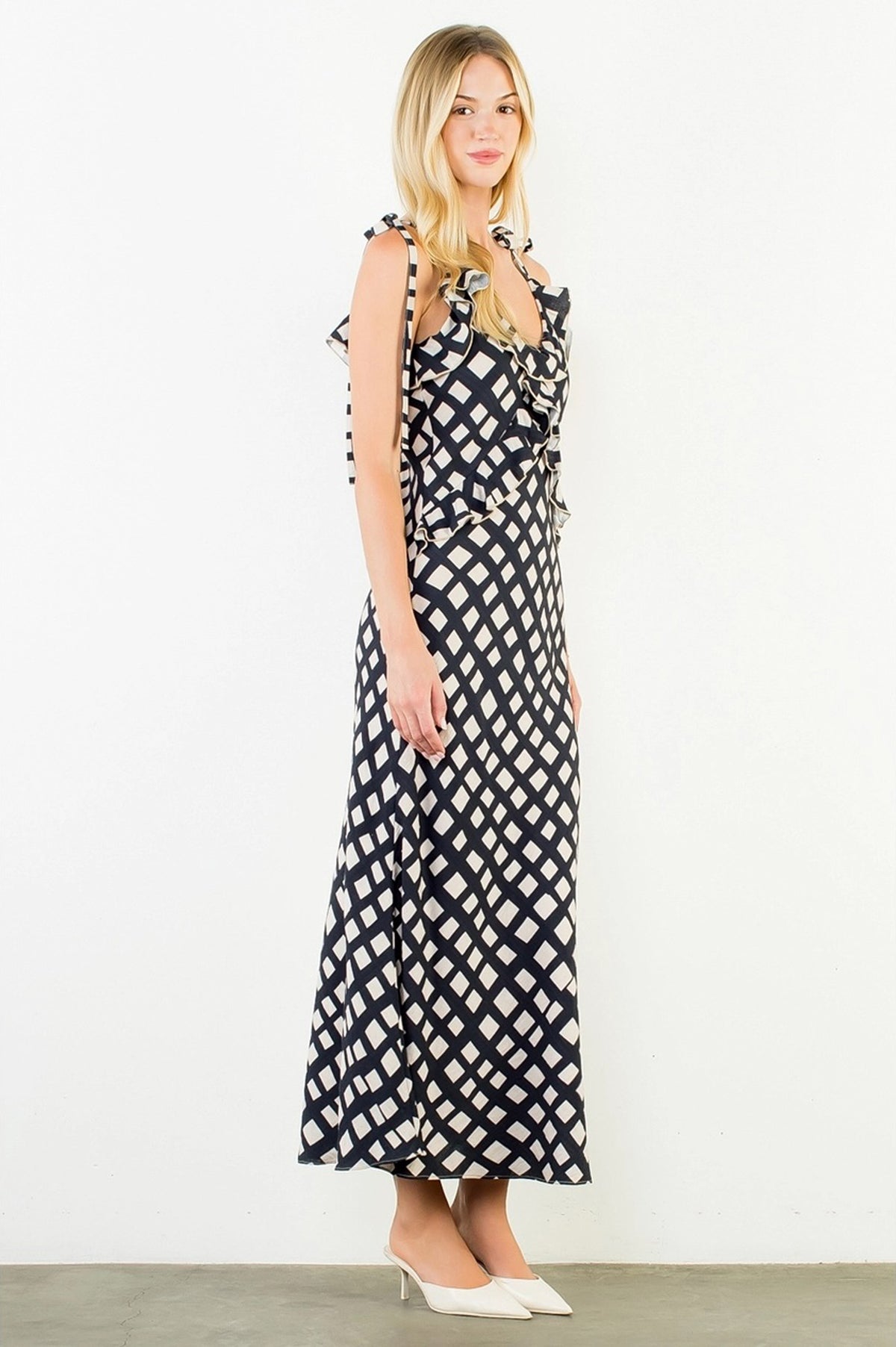 Colette Ruffle Dress