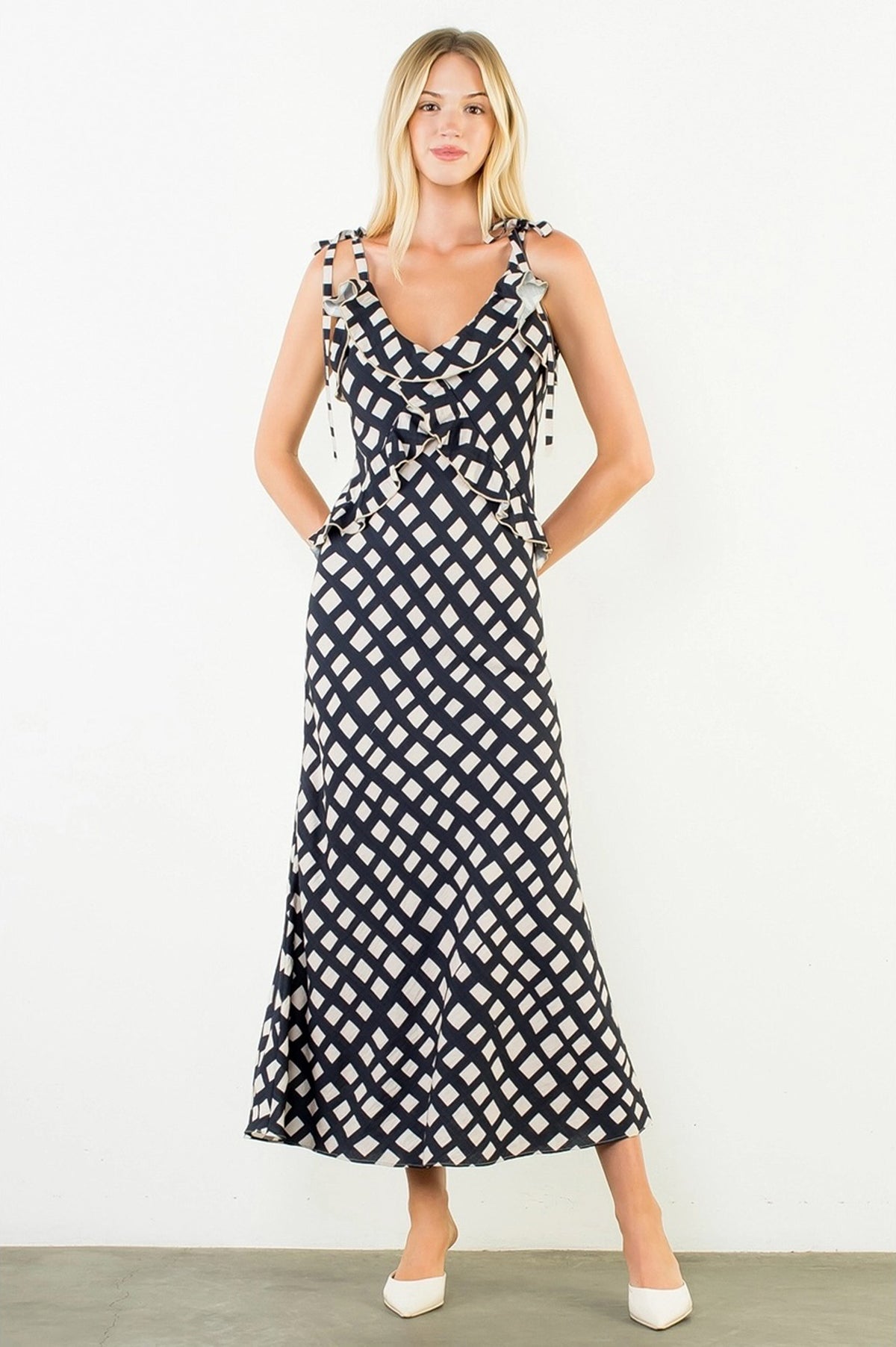 Colette Ruffle Dress