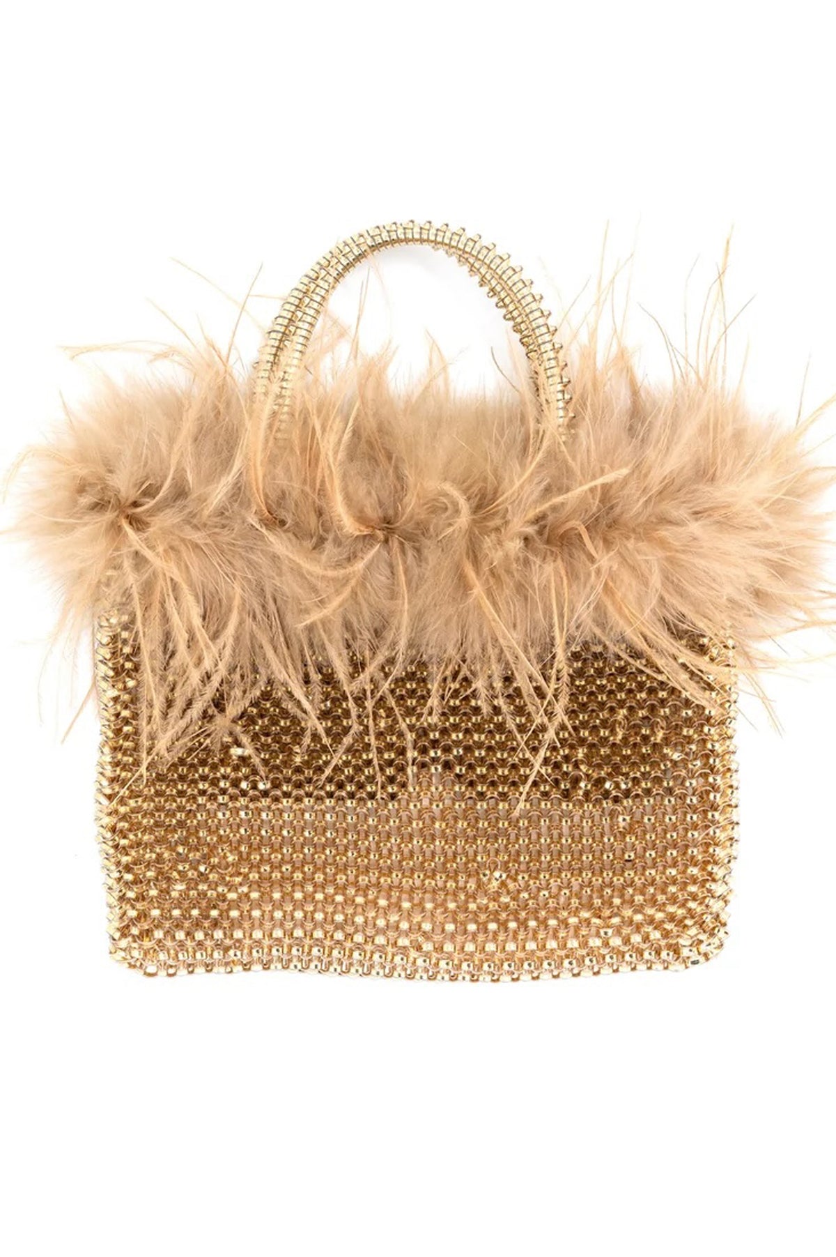 Roxie Feather Bag