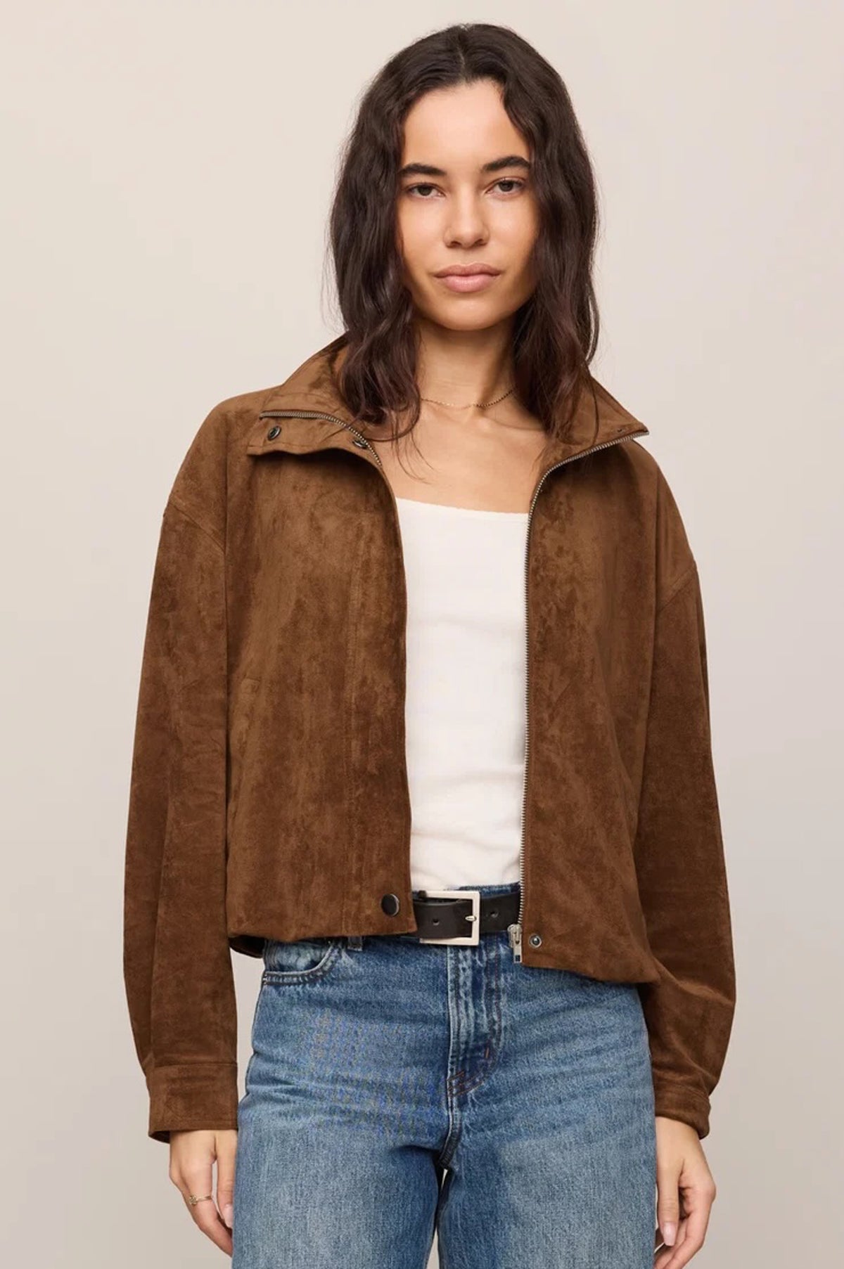 CORIN BUBBLE HEM JACKET