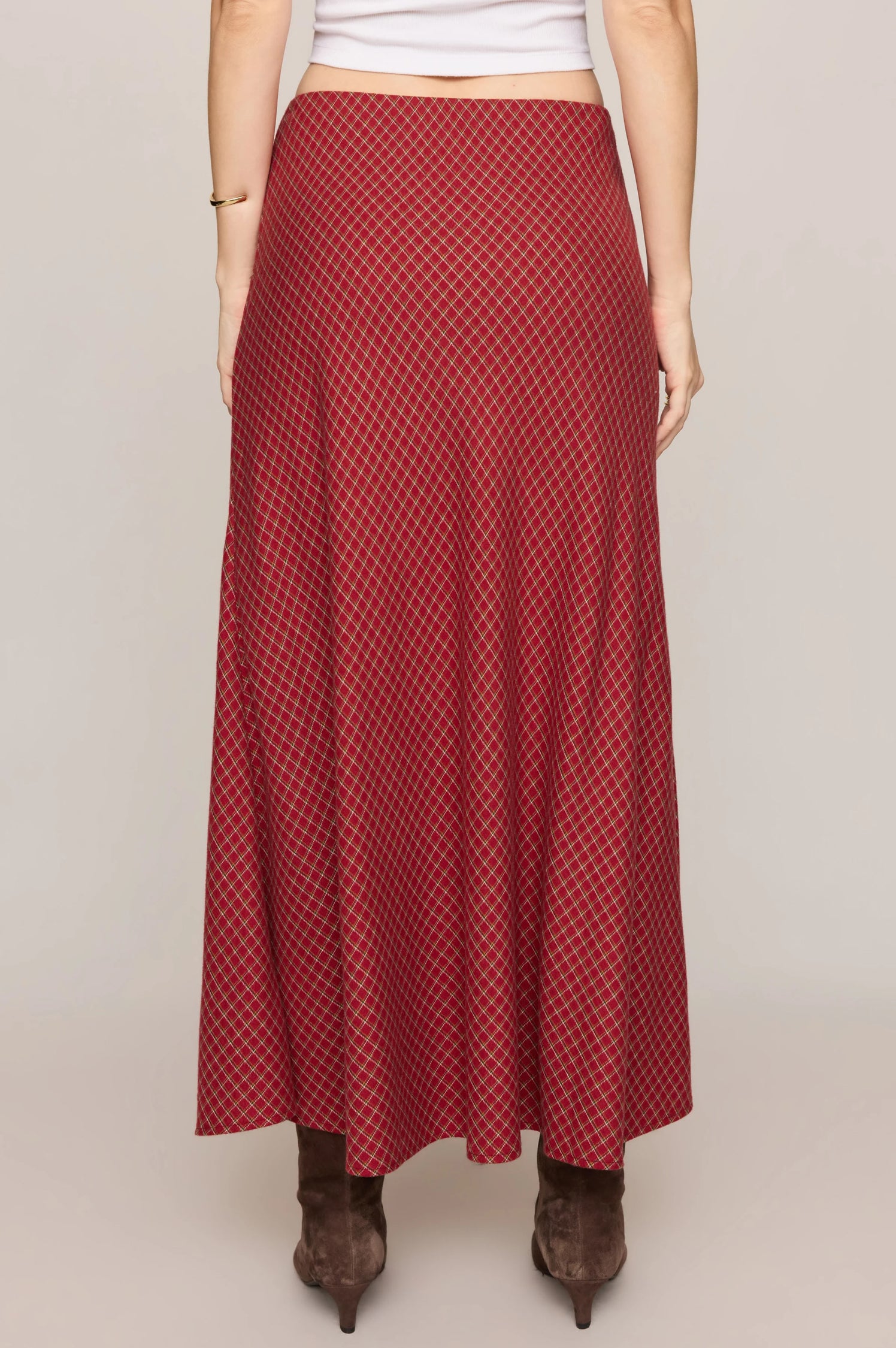 CRESTVIEW PLAID SKIRT