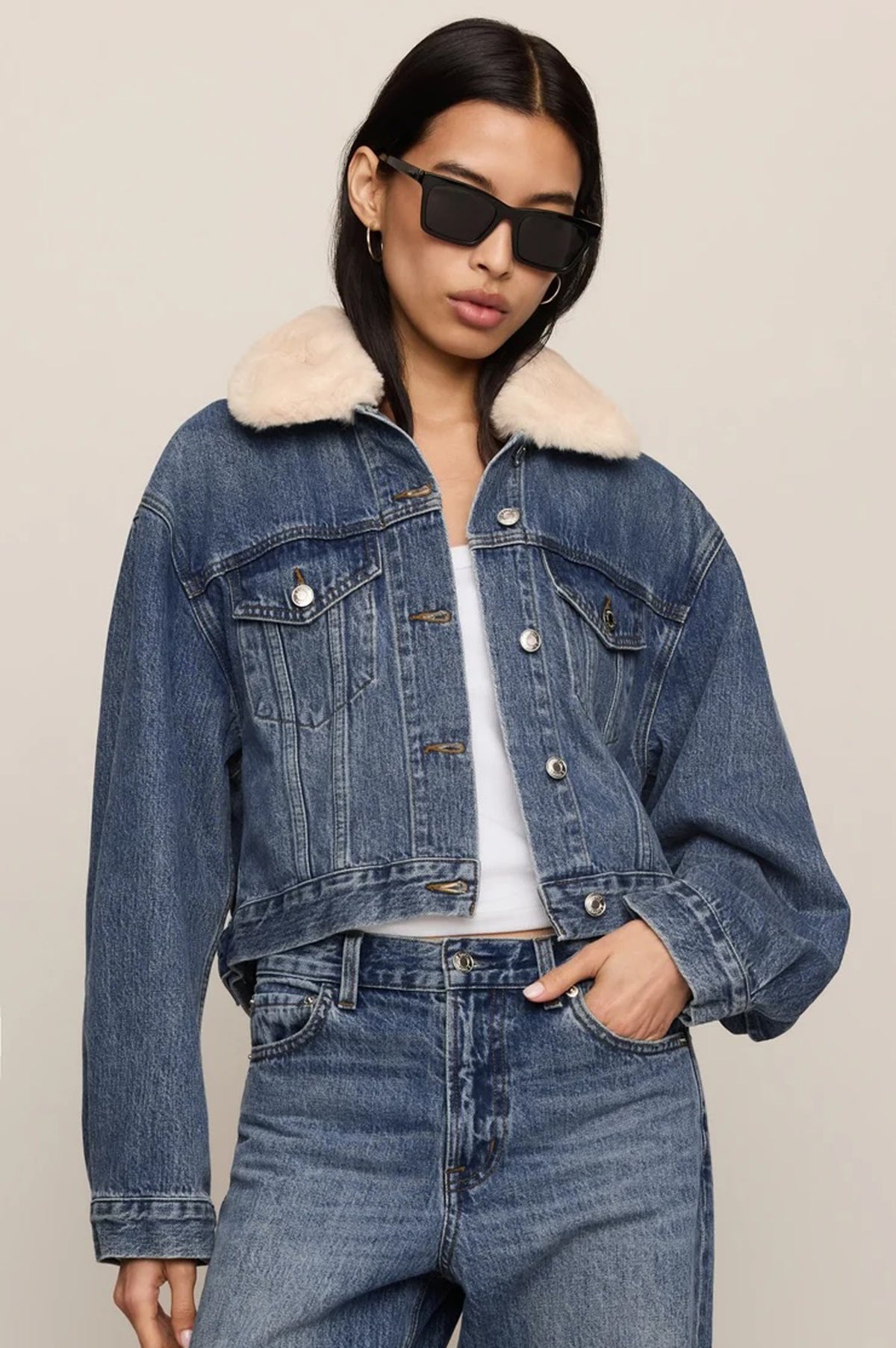 DAILY SHERPA DENIM JACKET
