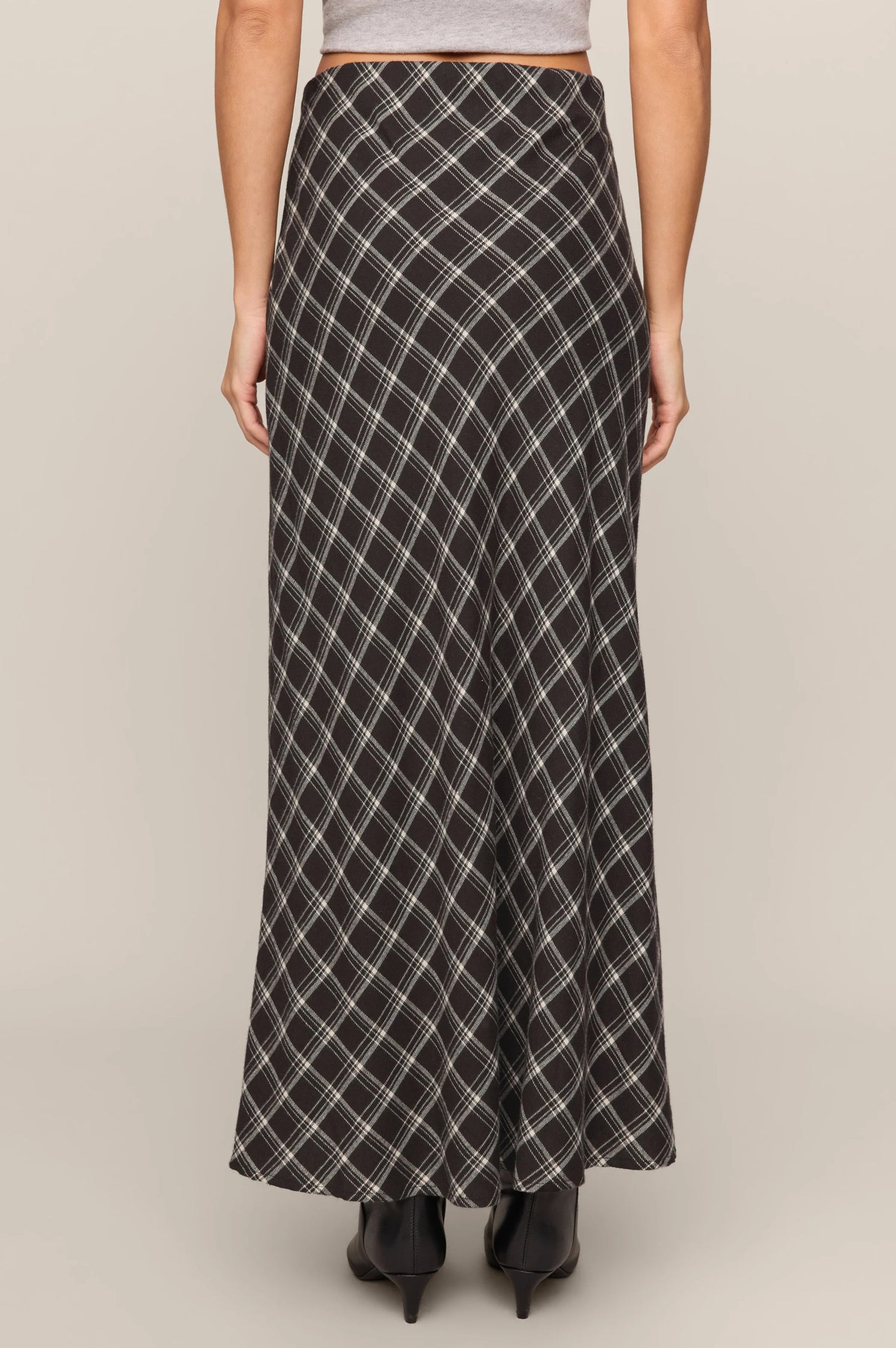 EUROPA PLAID SKIRT
