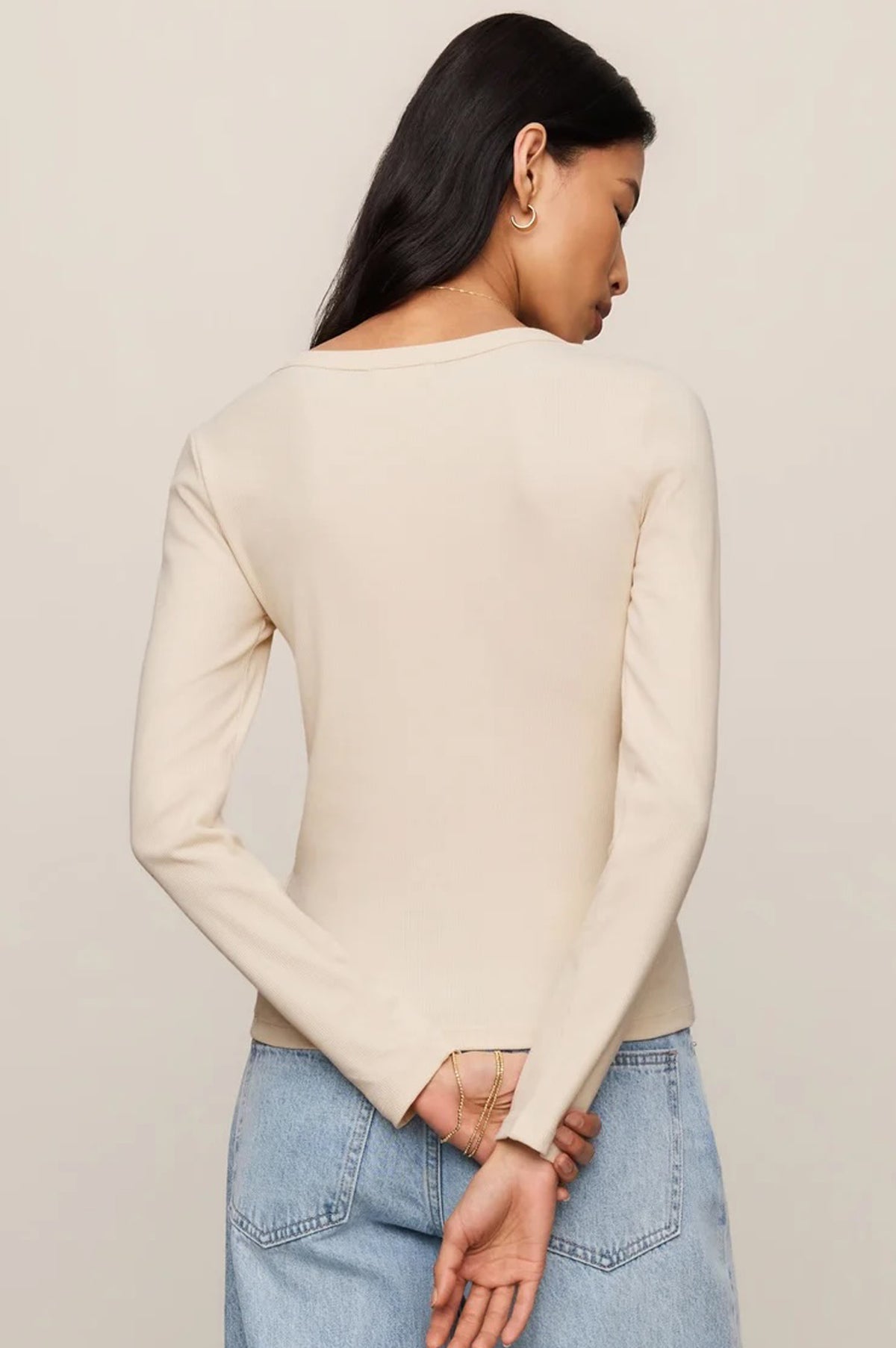 GREYSON SCOOP LS TEE