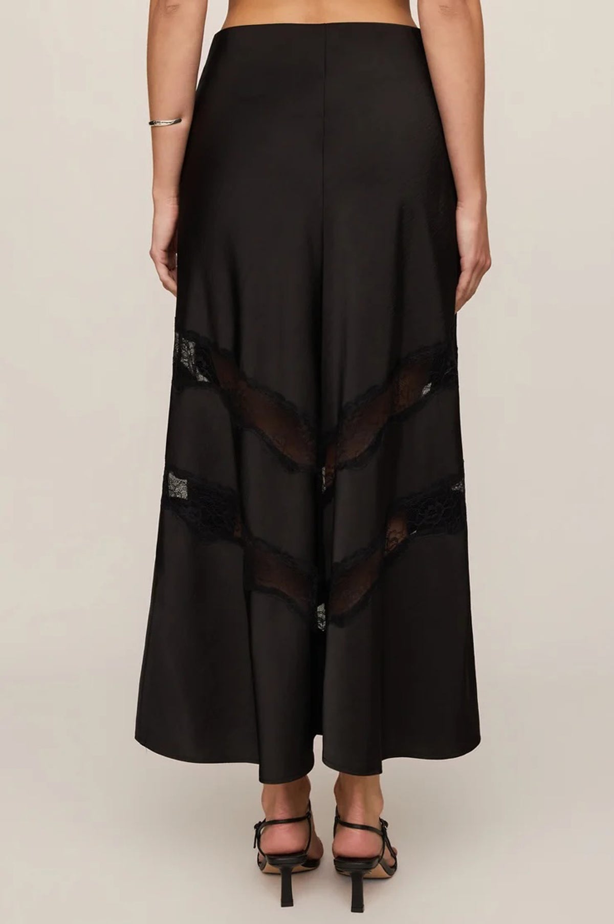 KORI LACE MIDI SKIRT