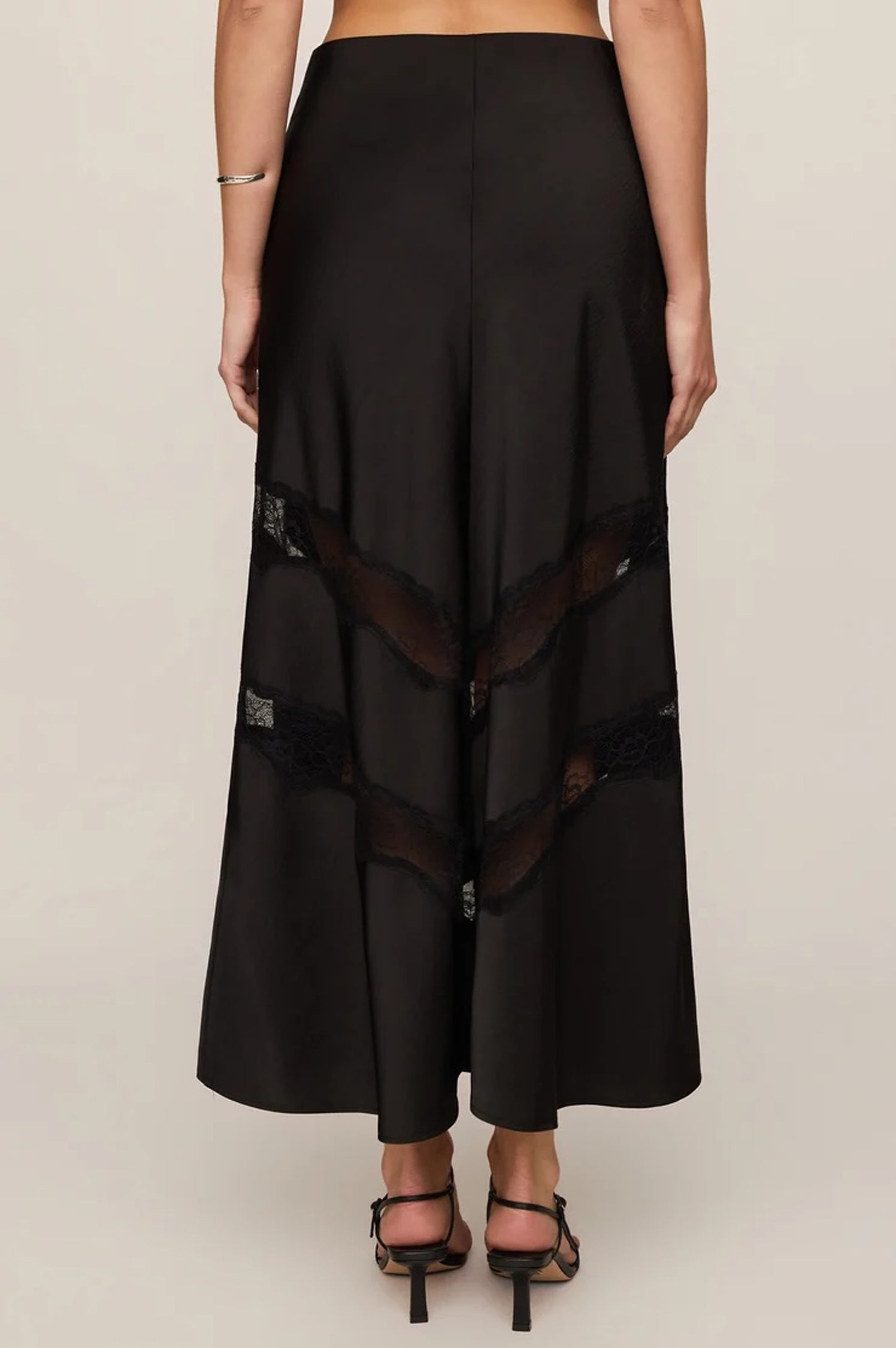 KORI LACE MIDI SKIRT