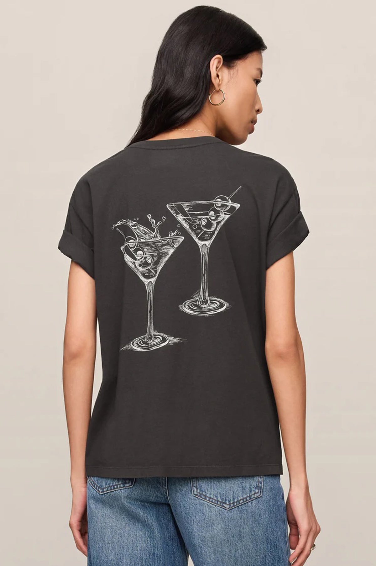 Martini Boyfriend Tee